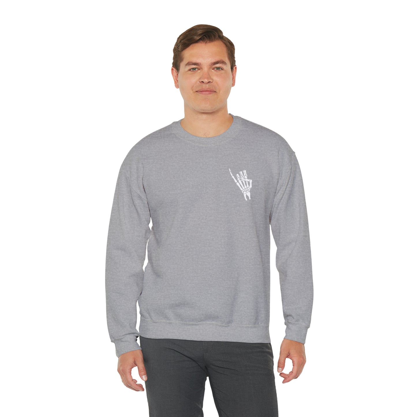 Skeleton Stingers Up - Jackets Back Sweater