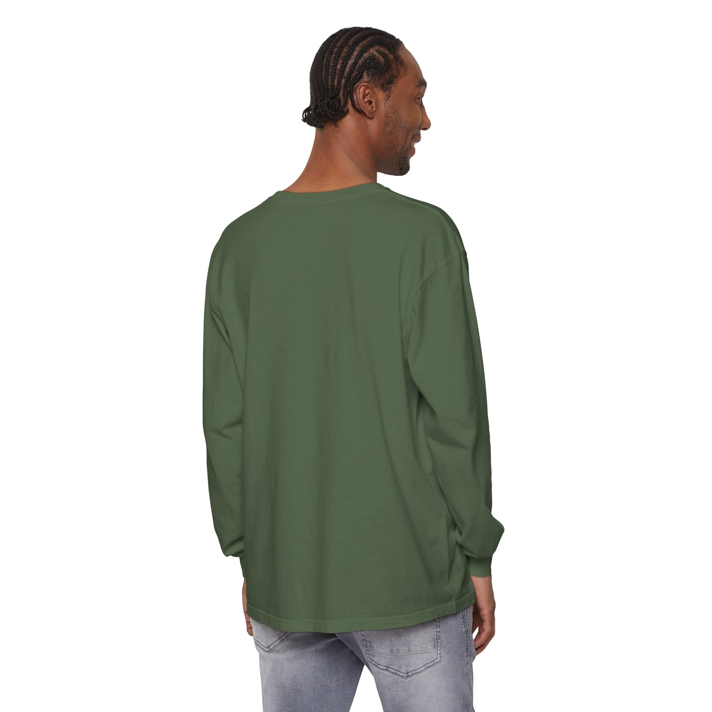 Grinch Comfort Colors Long Sleeve Shirt
