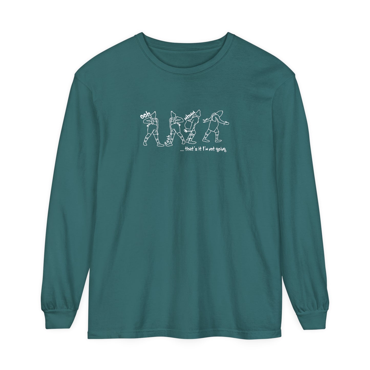 Grinch Comfort Colors Long Sleeve Shirt