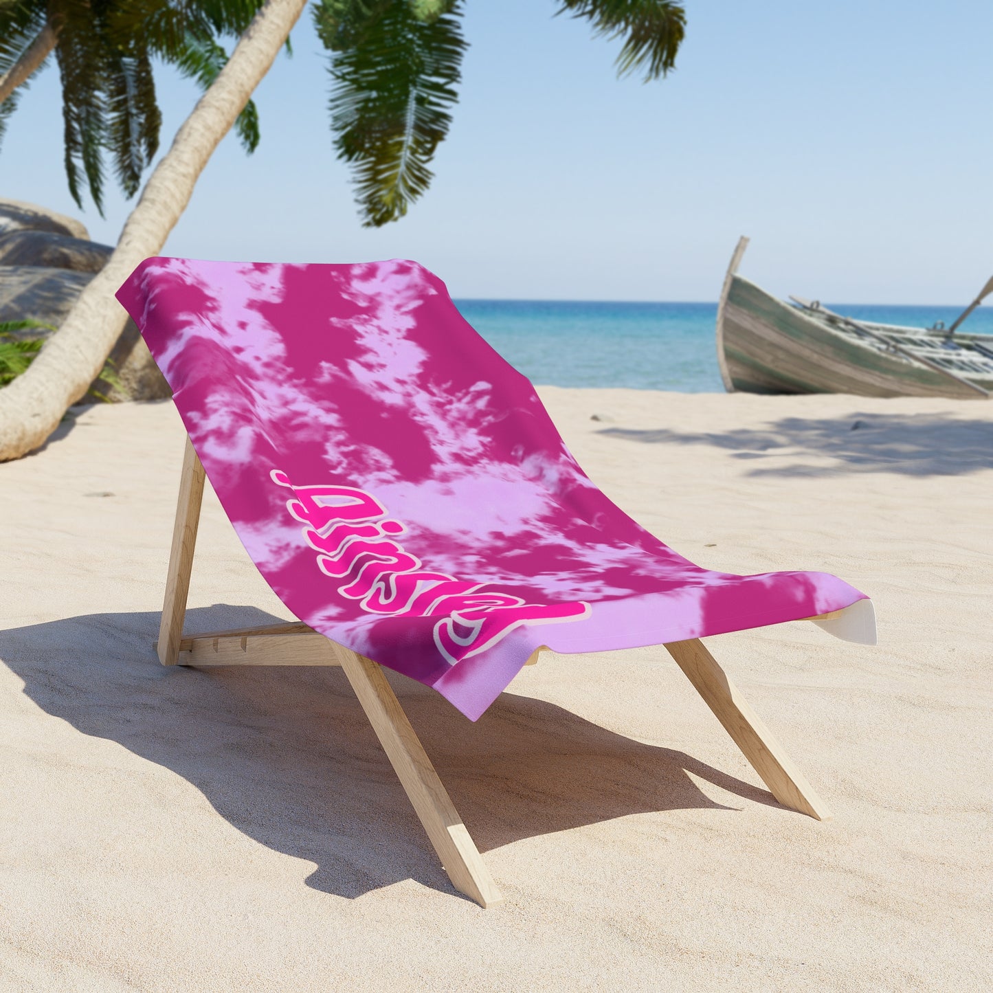 Custom Beach Towel - Ainsley