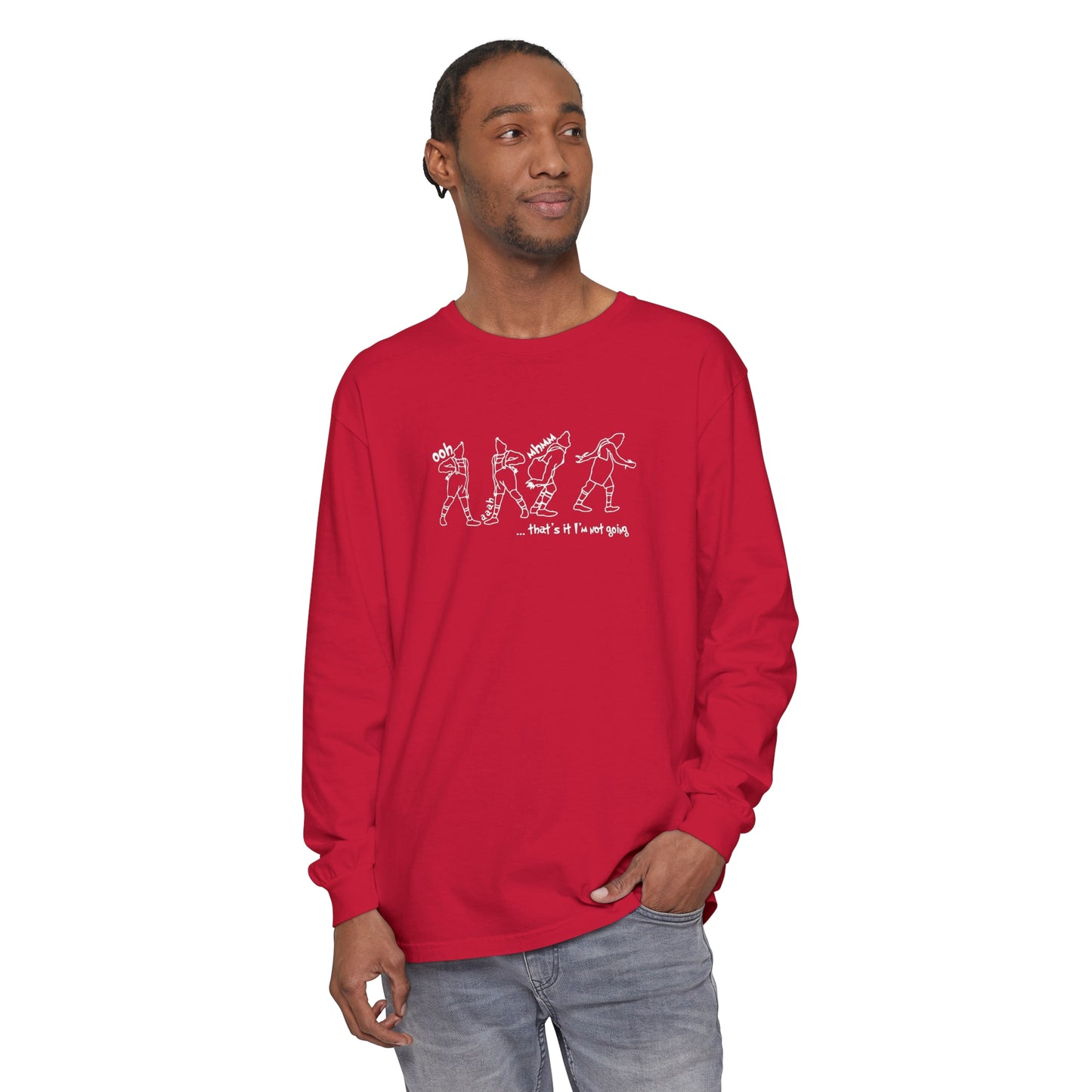 Grinch Comfort Colors Long Sleeve Shirt