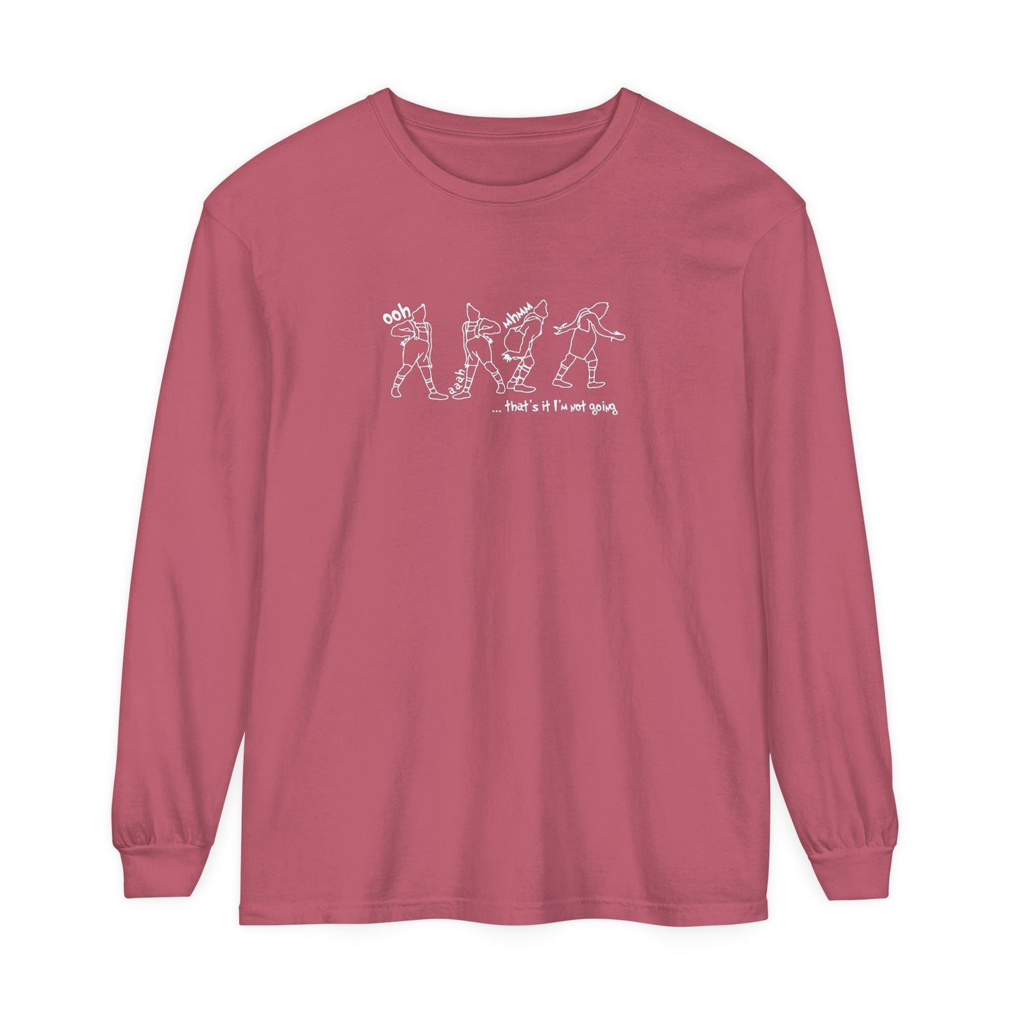 Grinch Comfort Colors Long Sleeve Shirt