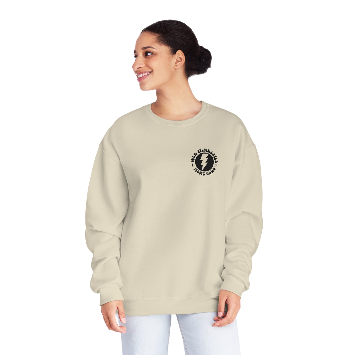 Overstimulated Moms Club Sweater