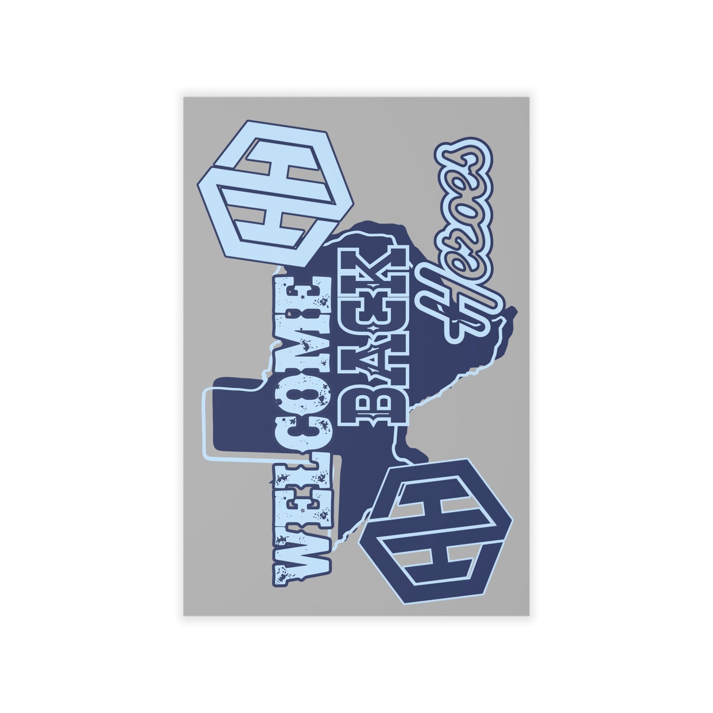 Welcome Back Heroes Wall Decals Hamm