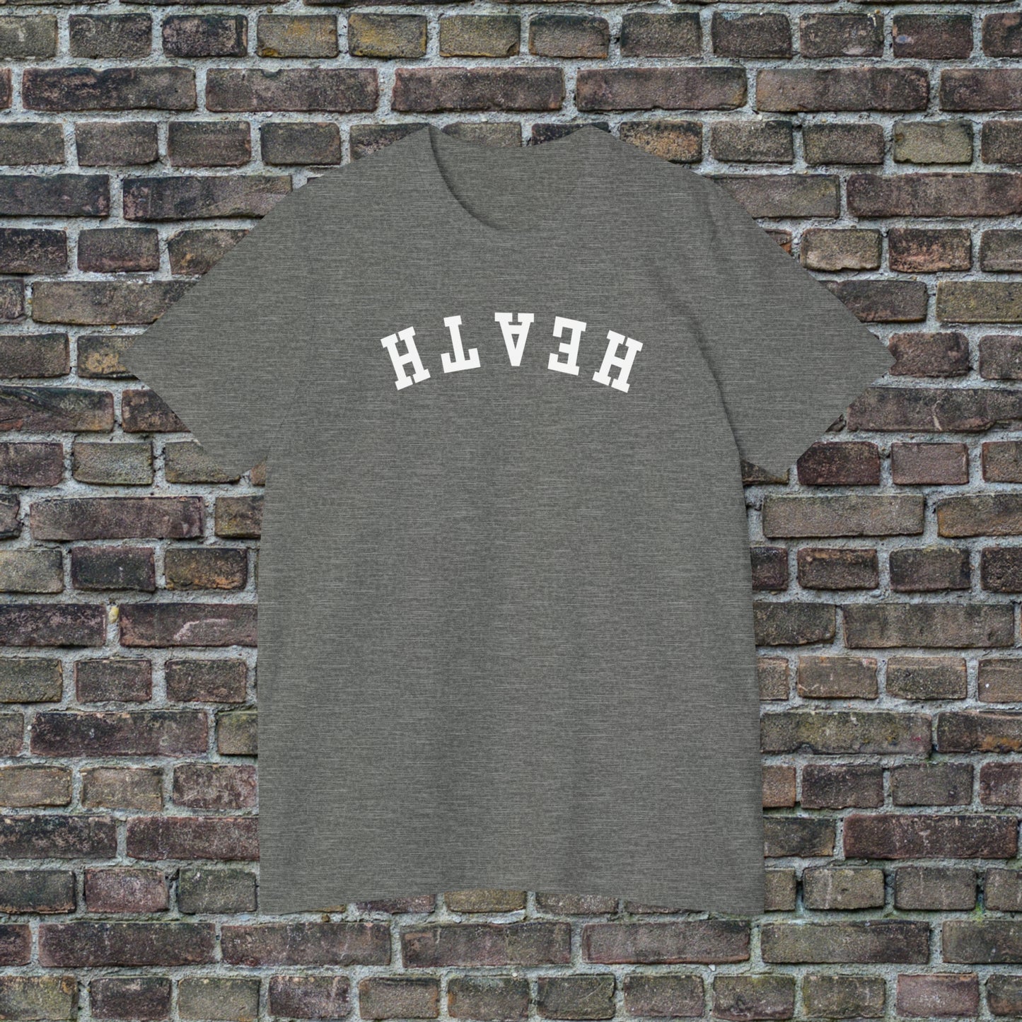Upside down solid Heath T- Shirt
