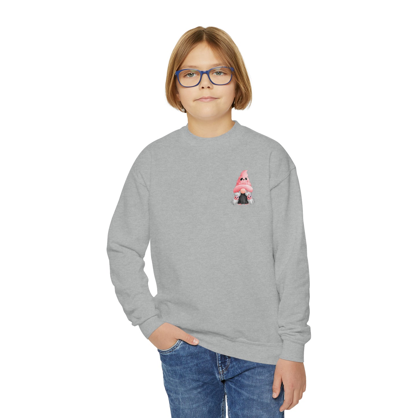 Girls Youth Halloween Gnome Sweater 2