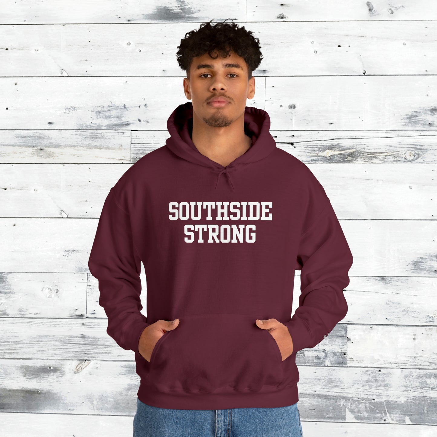Southside Strong Hoodie WTD cuff