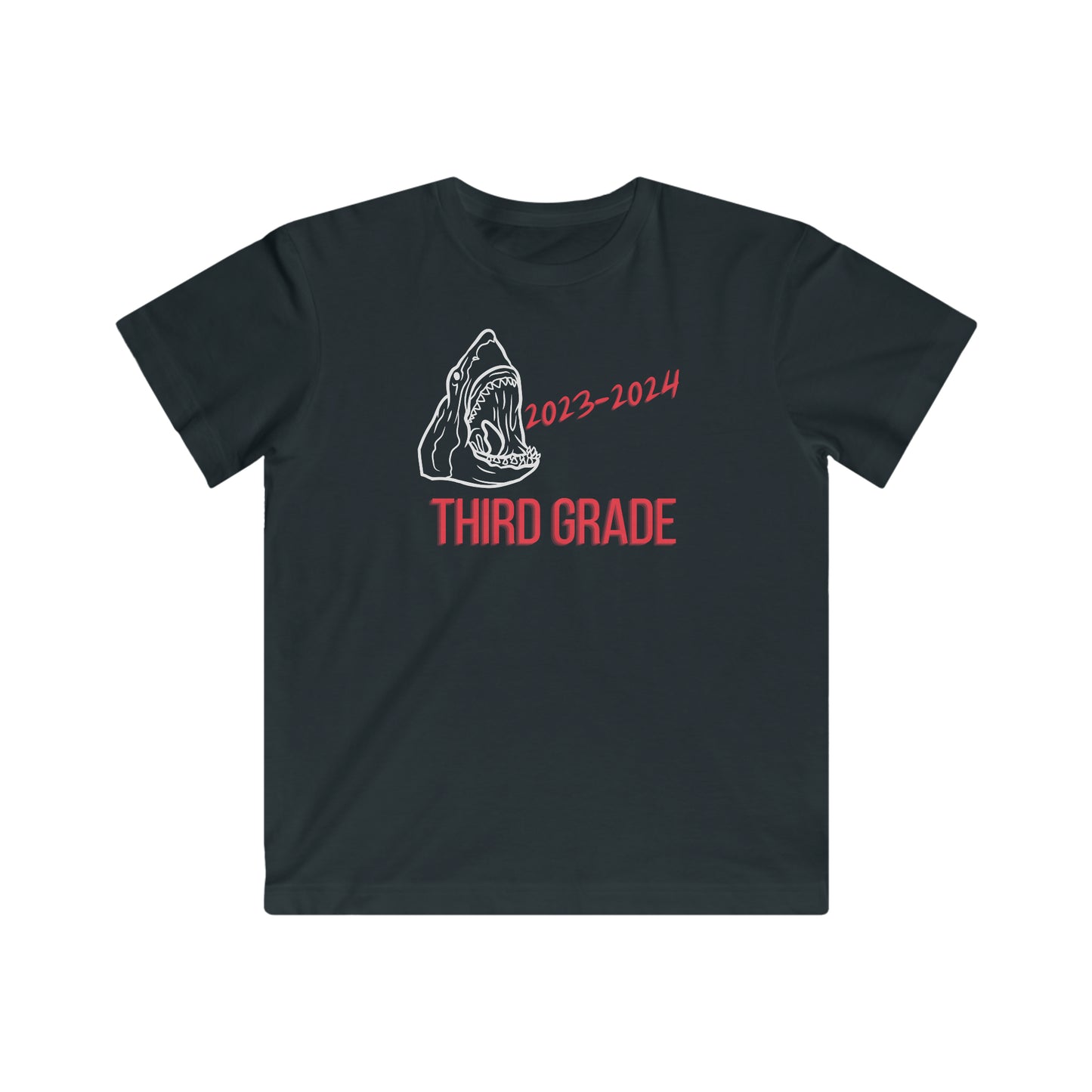 Shark, Third Grade First Day 23-24 T-Shirt