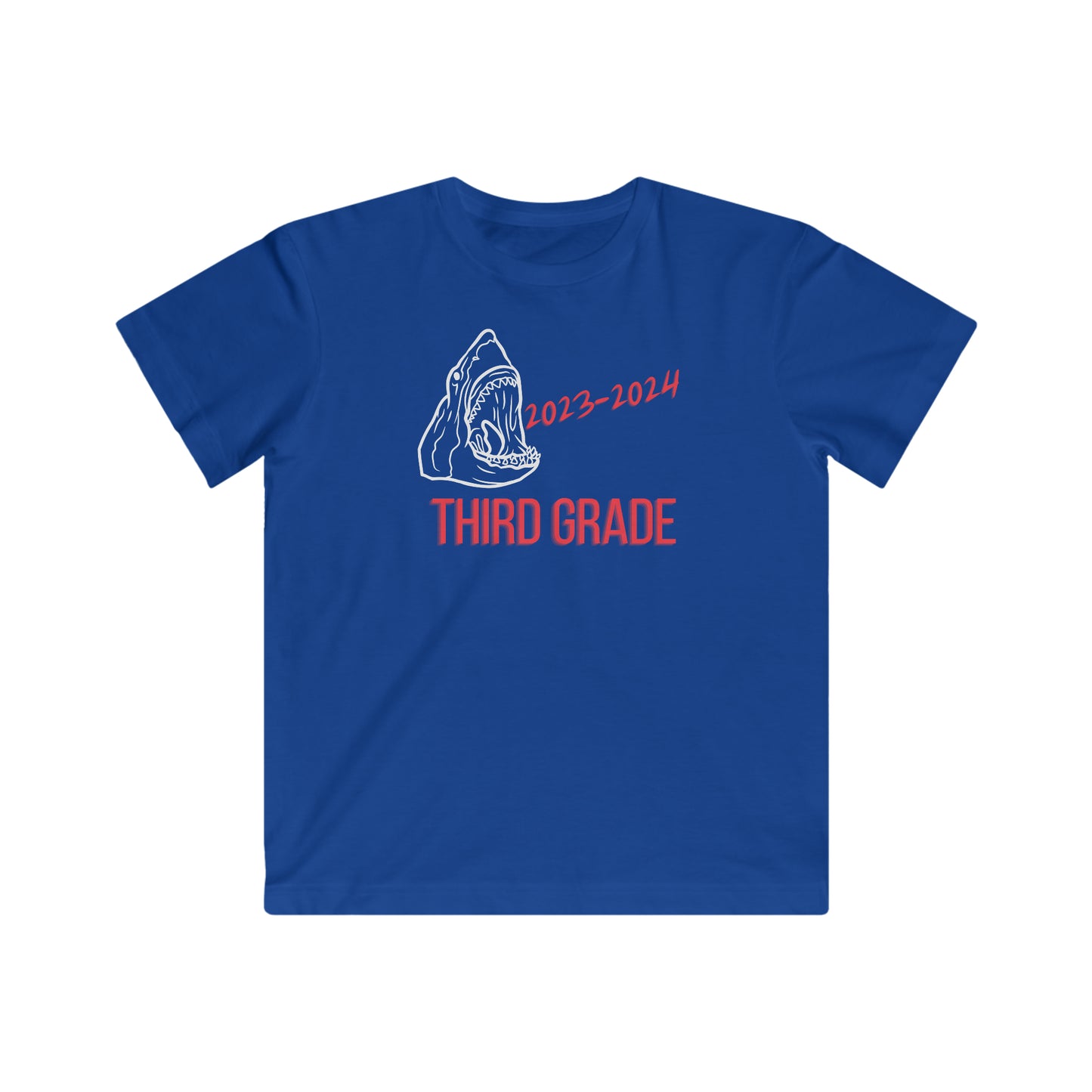 Shark, Third Grade First Day 23-24 T-Shirt
