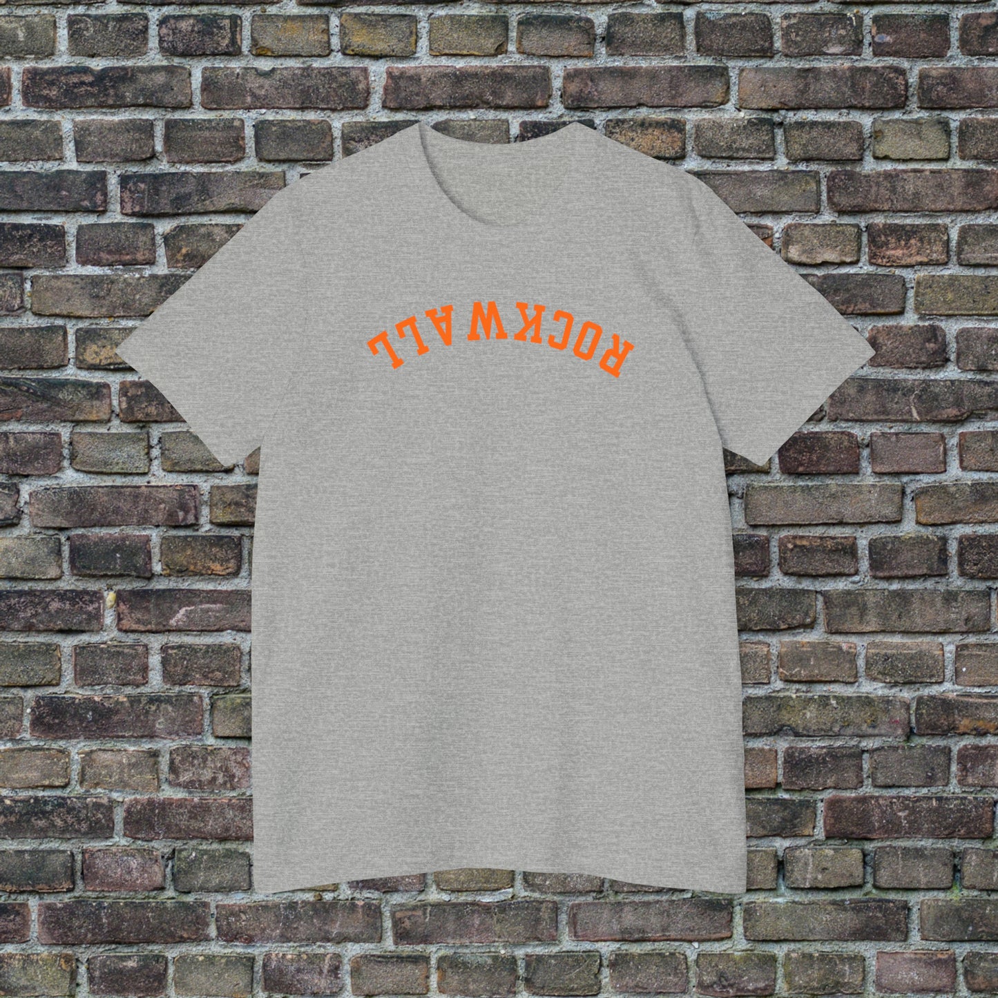 Upside Down Rockwall T Shirt