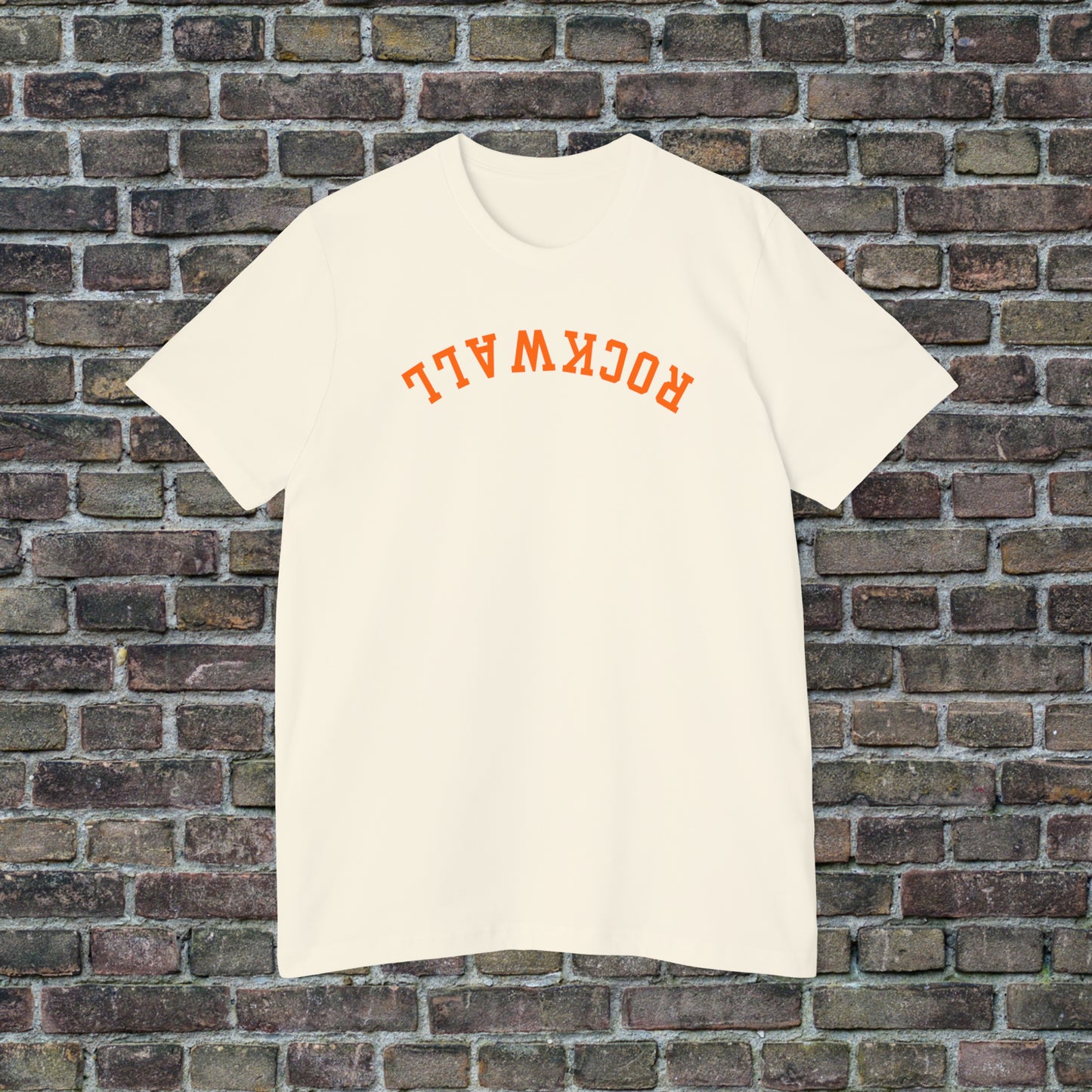 Upside Down Rockwall T Shirt