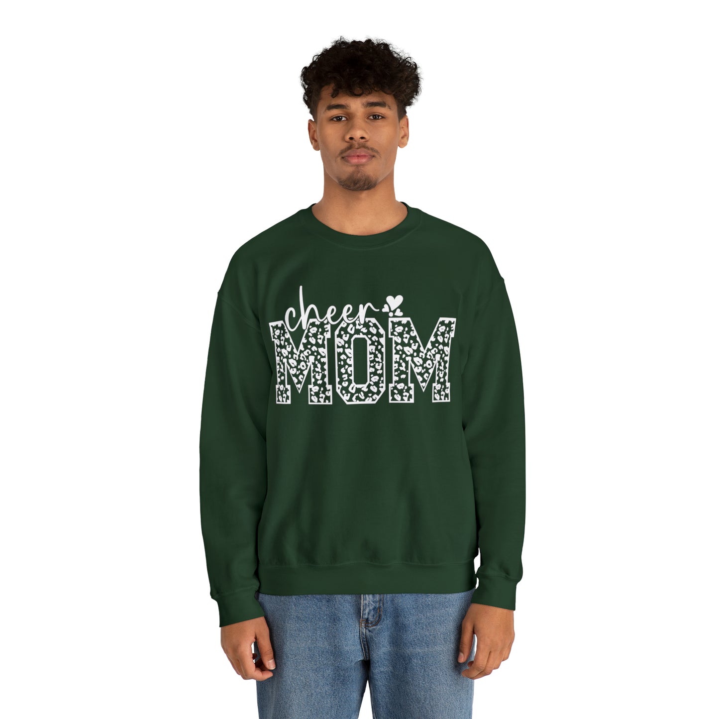 Cheetah Cheer Mom Sweater