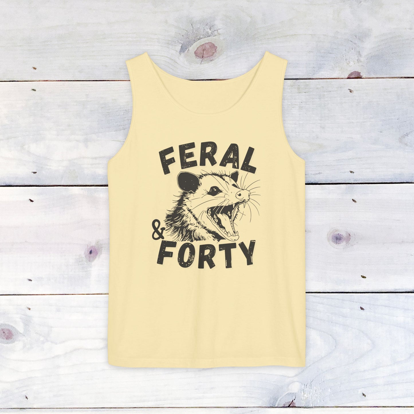 Feral & Forty Comfort Colors Tank Top
