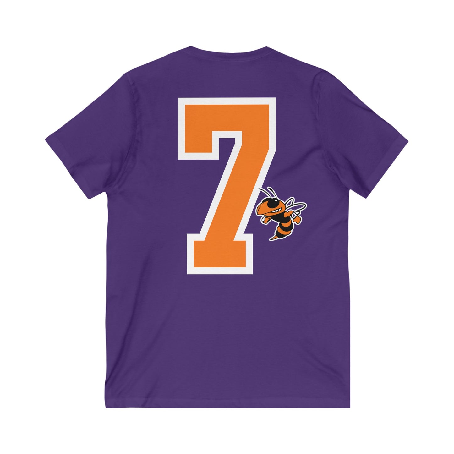 Custom Jacket Football Unisex V-Neck Tee