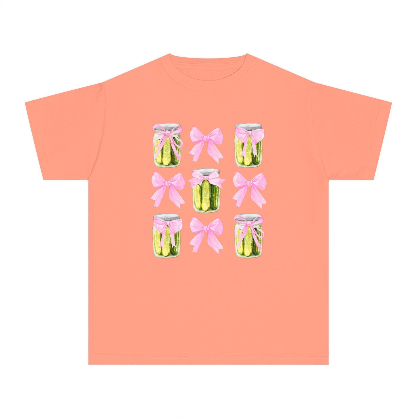 Pickles & Bows Youth Comfort Colors Tee