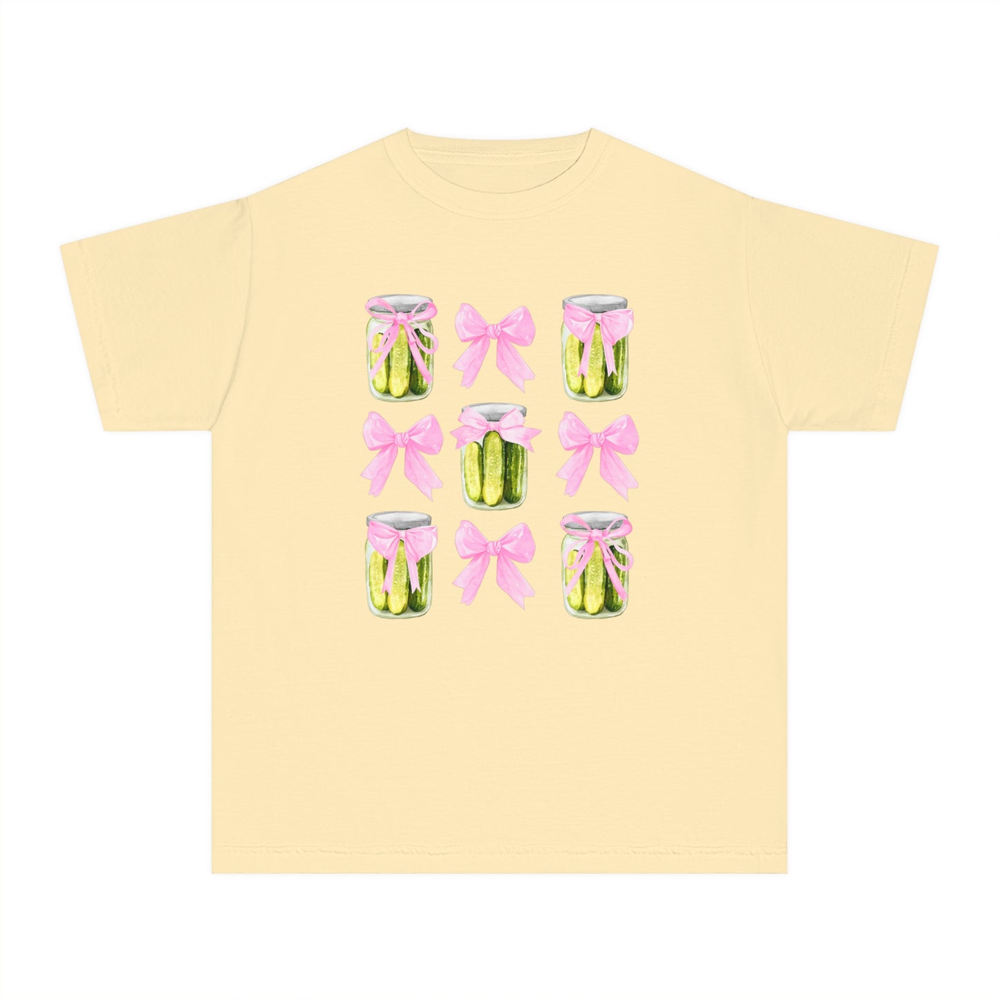 Pickles & Bows Youth Comfort Colors Tee