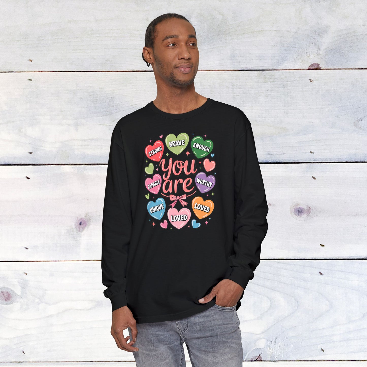 You are Loved Comfort Colors Long Sleeve T-Shirt