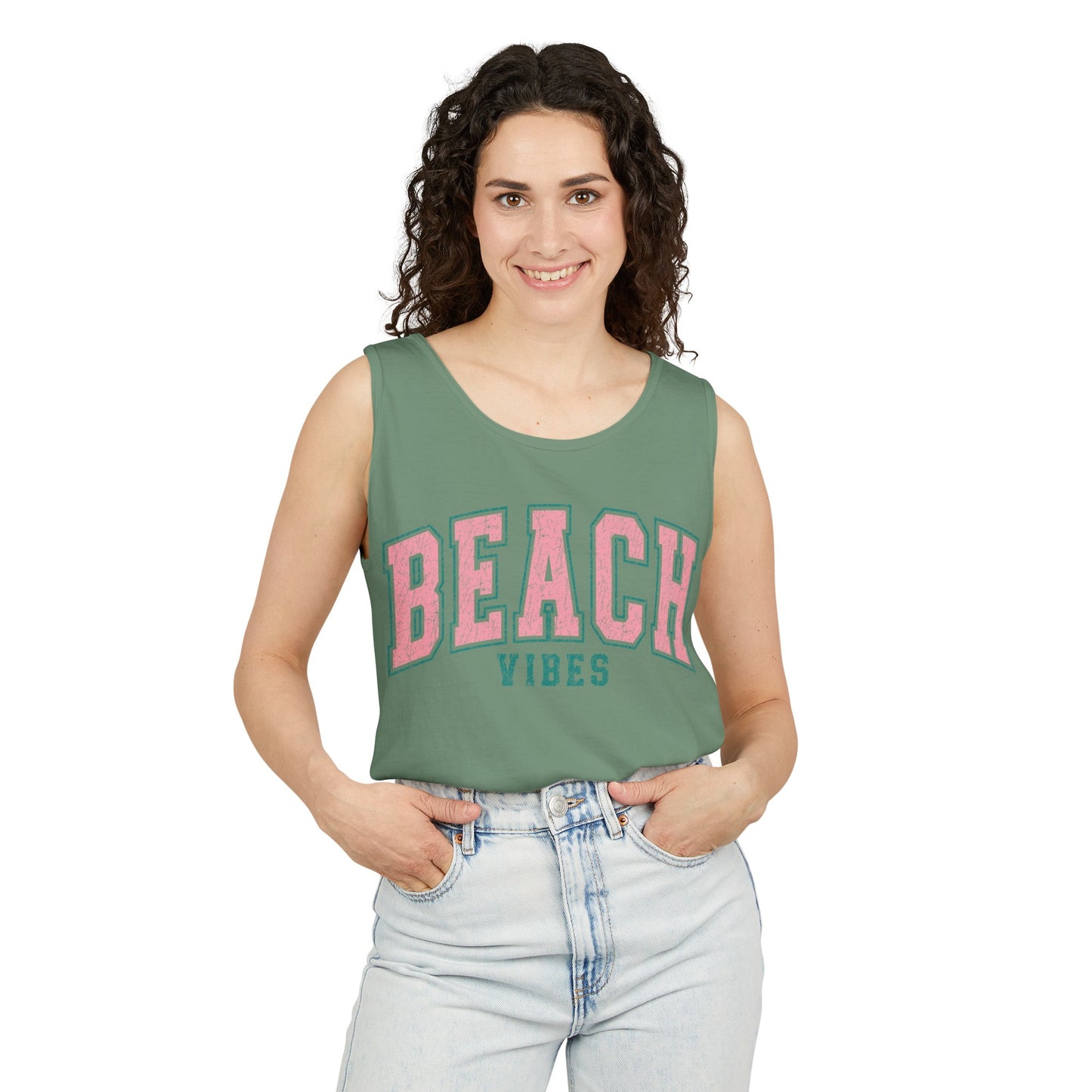 Beach Vibes Comfort Colors Tank