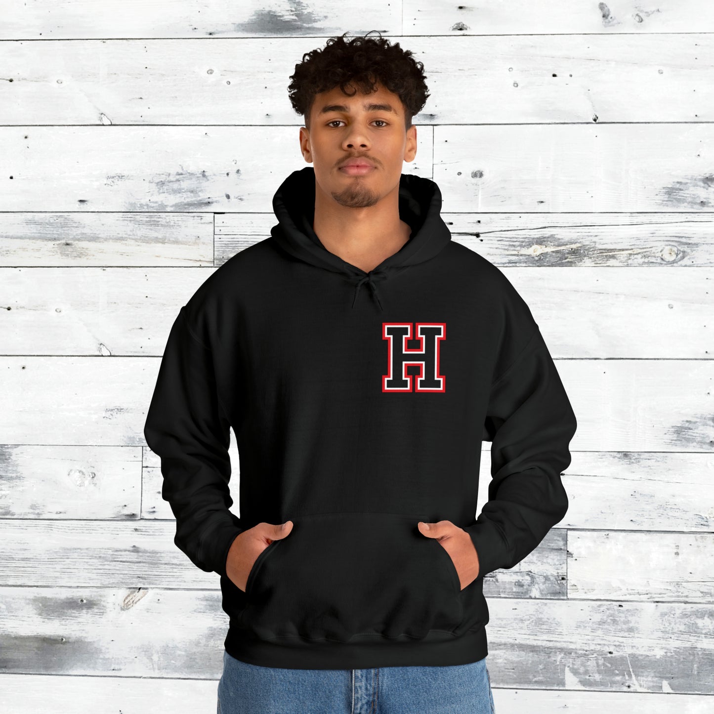 Heath Hawks - Southside Strong back Hoodie