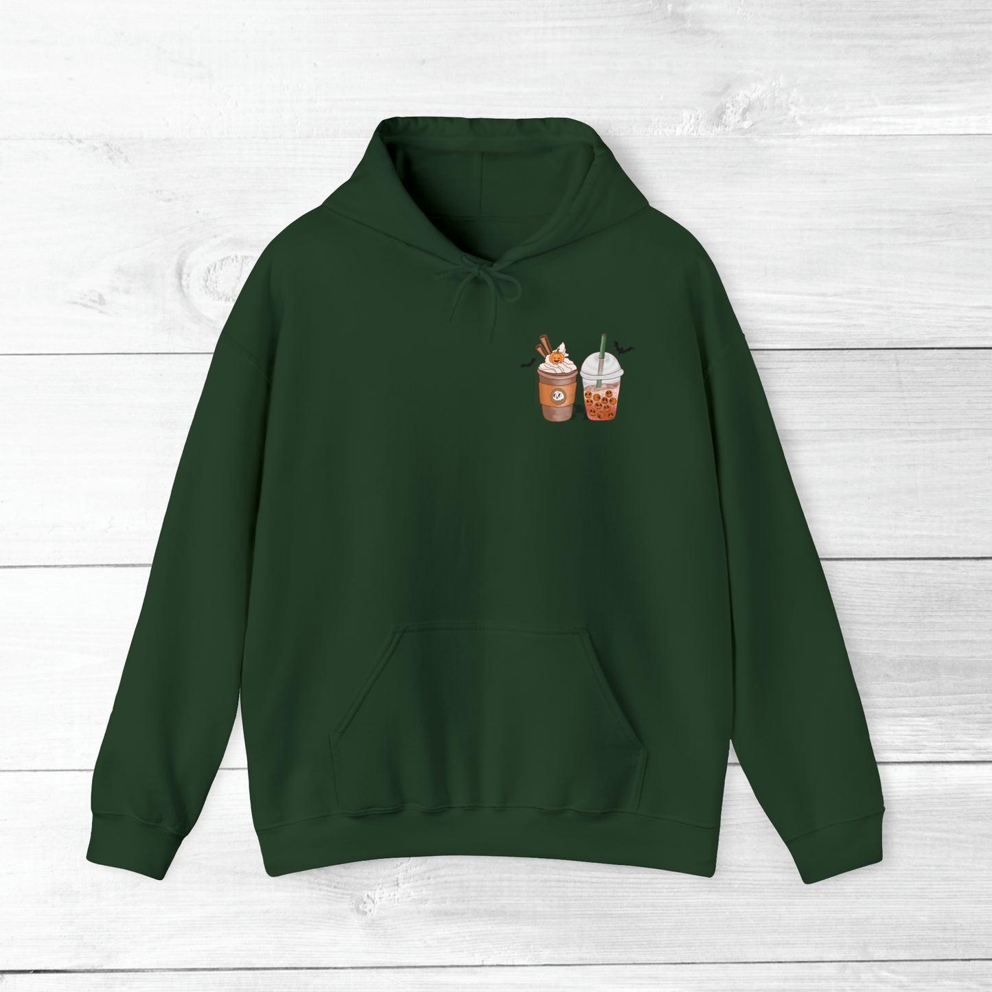 Halloween Coffee Hoodie - Hocus Pocus I need Coffee to Focus Back