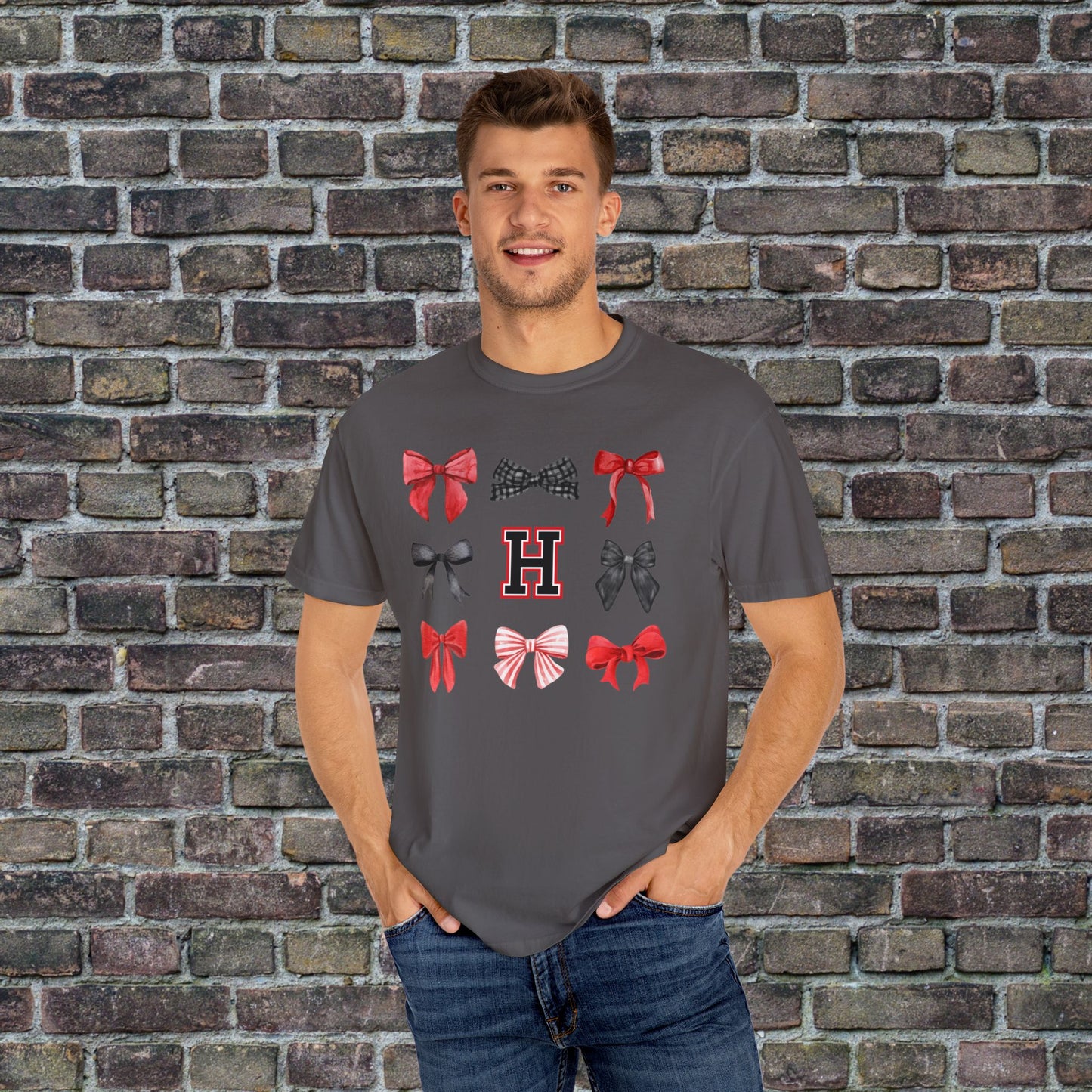 Heath Bow Comfort Colors T