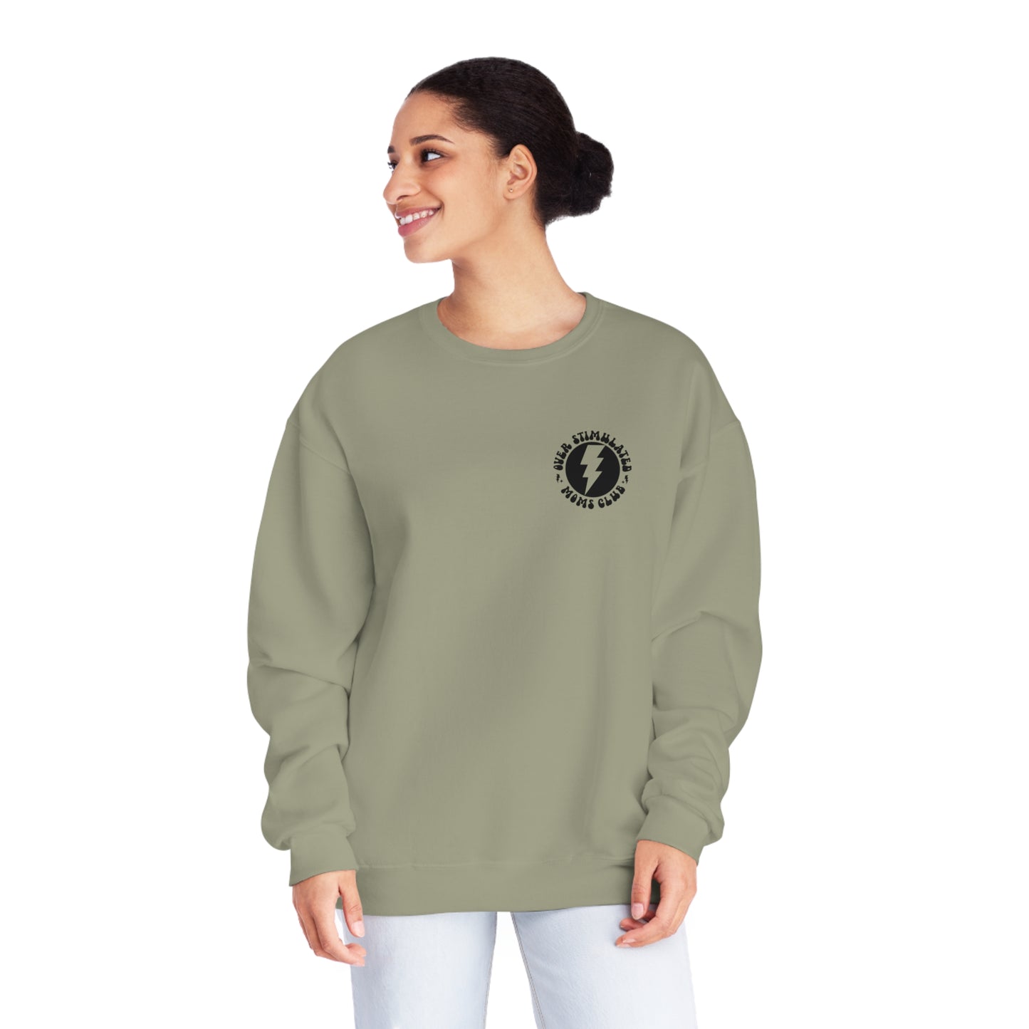 Overstimulated Moms Club Sweater
