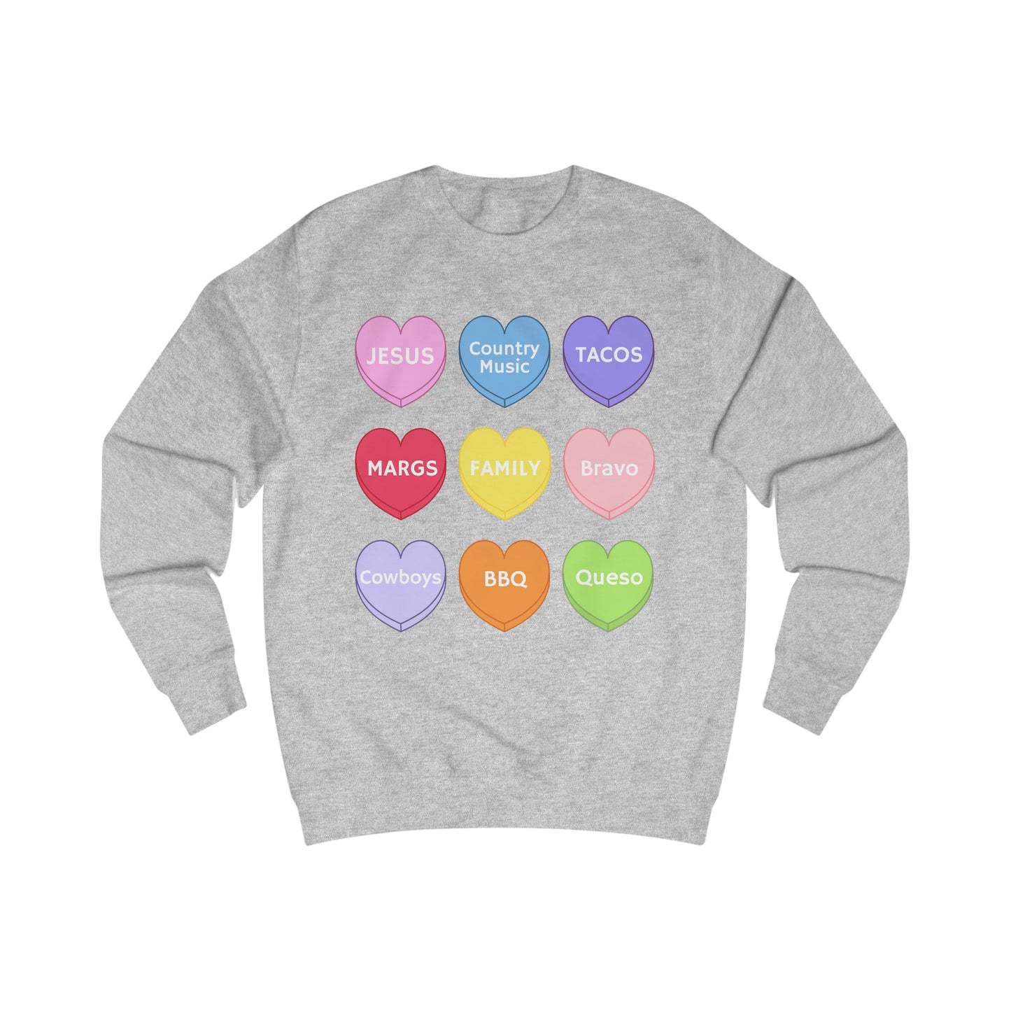 Conversation Hearts Sweater