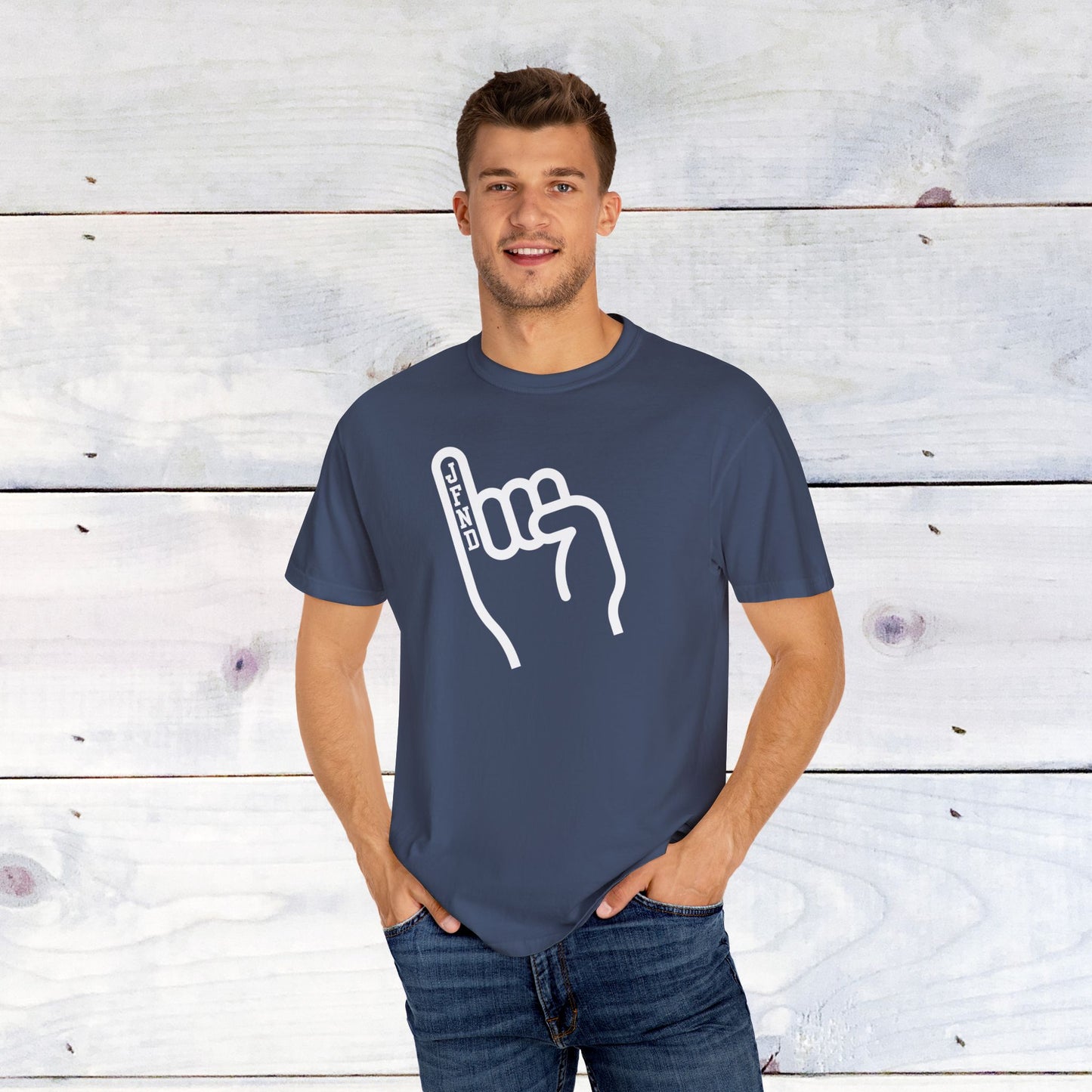 JFND Stinger Comfort Colors T - White Text