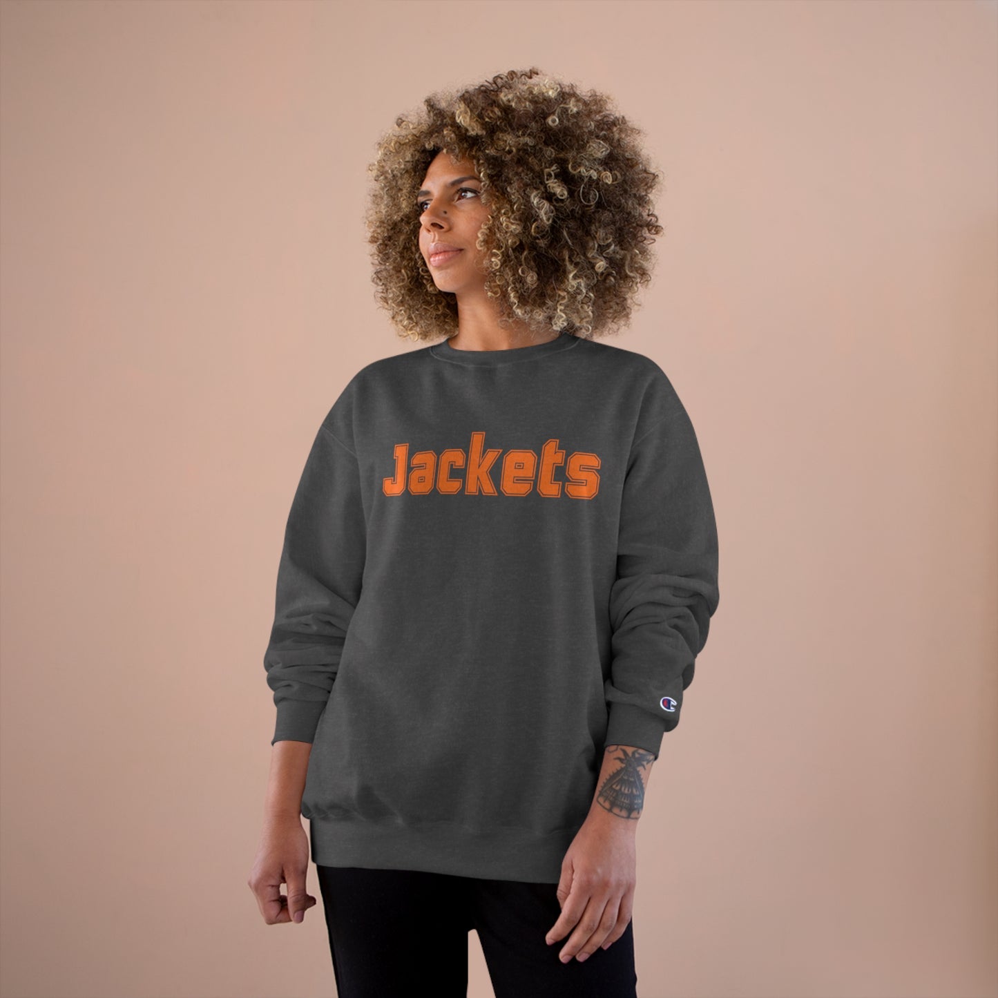 Jackets Orange Varsity Champion Sweatshirt