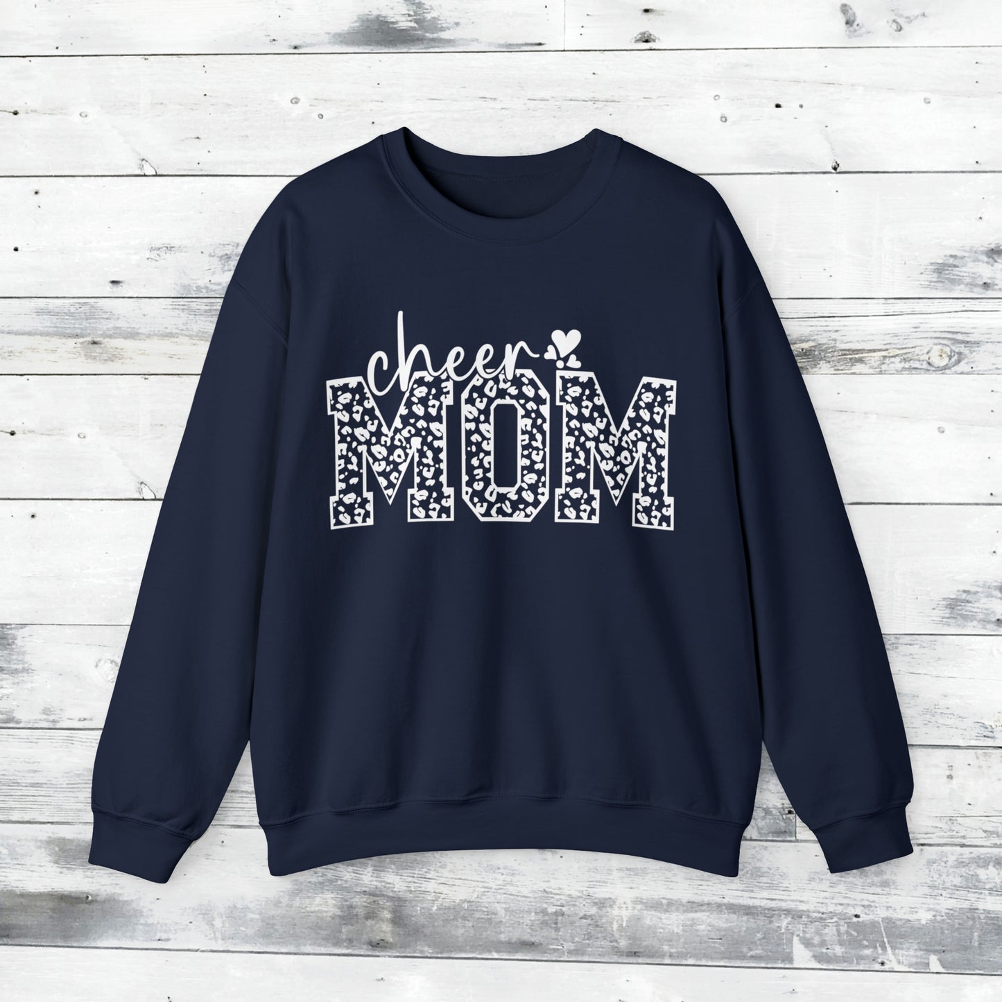 Cheetah Cheer Mom Sweater