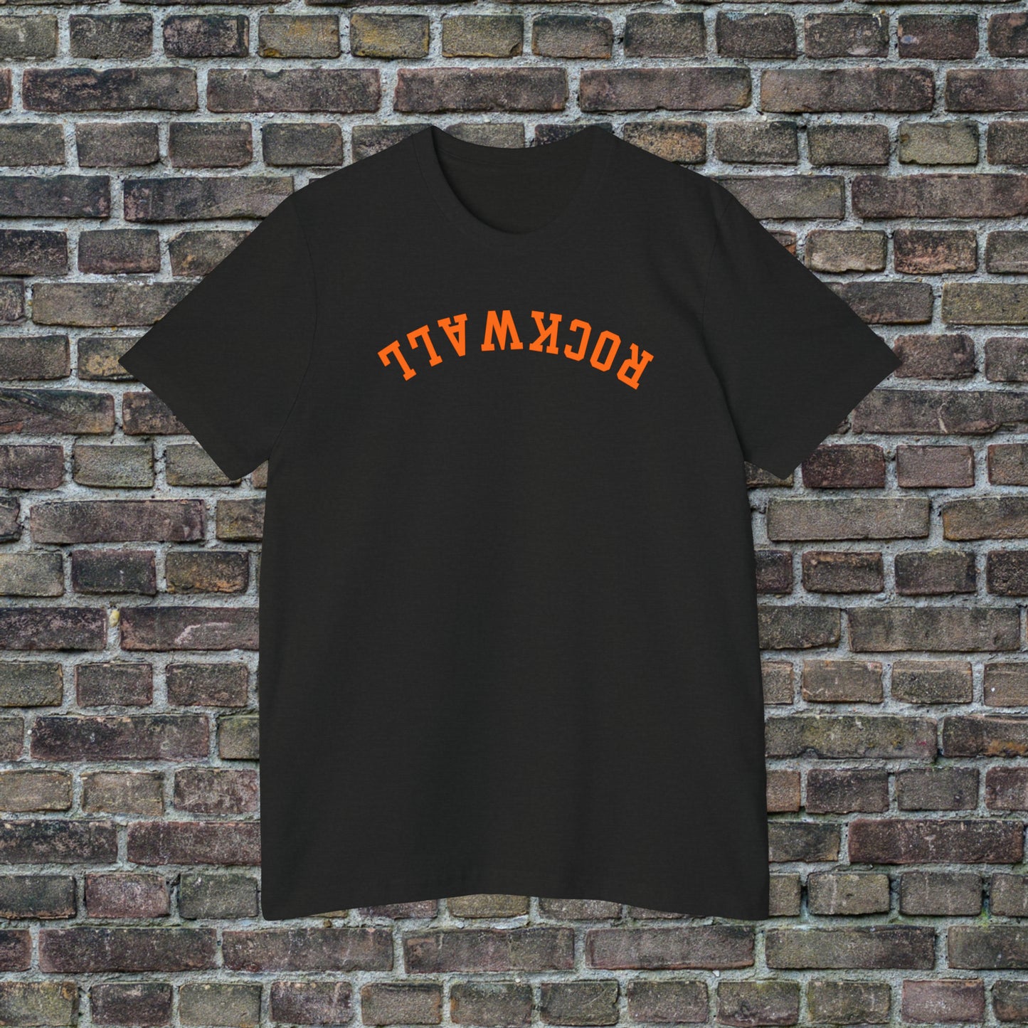 Upside Down Rockwall T Shirt