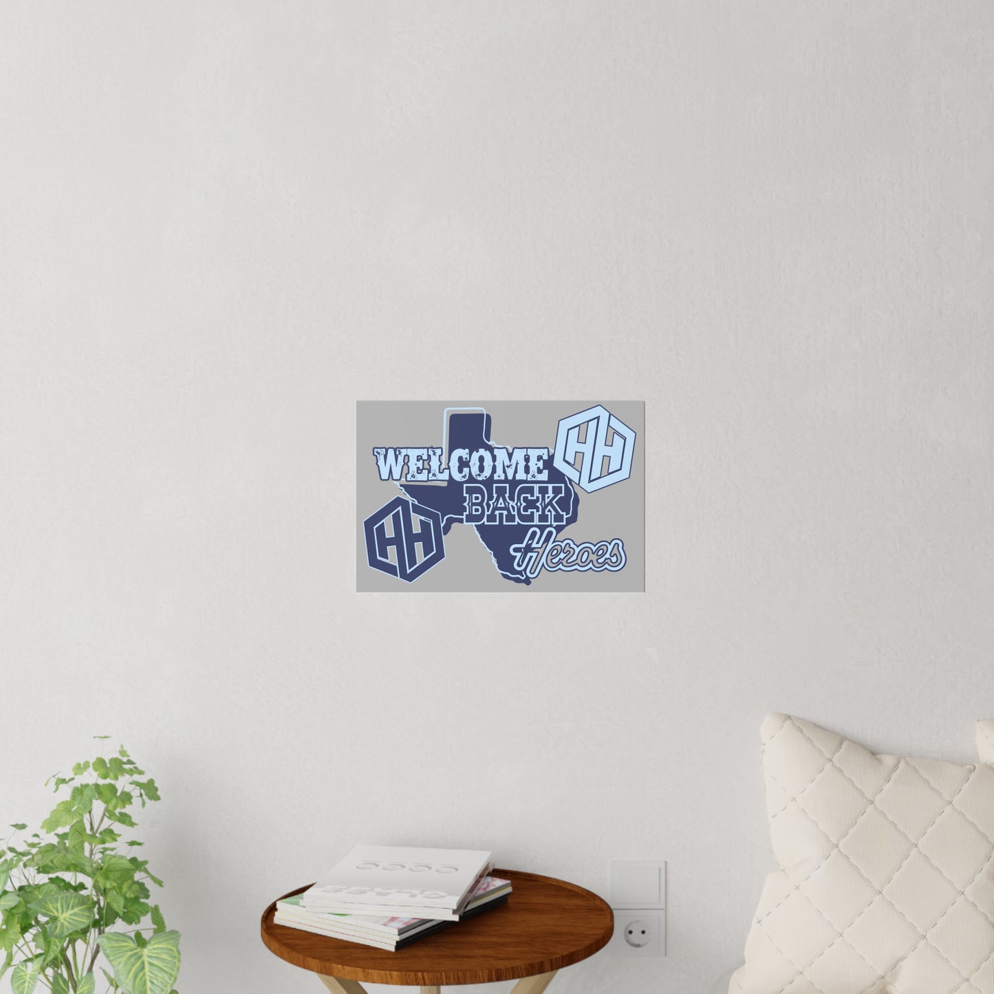 Welcome Back Heroes Wall Decals Hamm 18x12