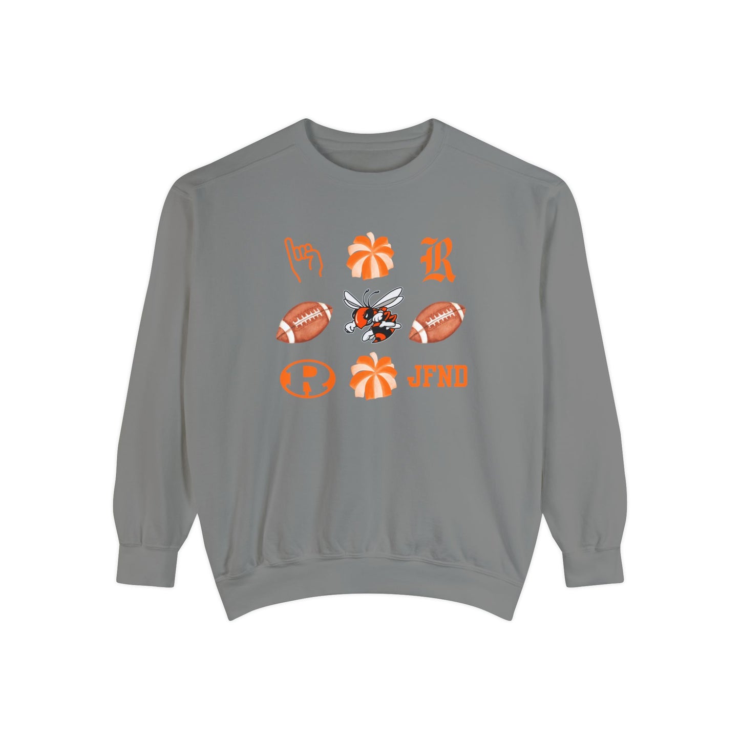 Jackets Poms & Footballs Comfort Colors Sweater