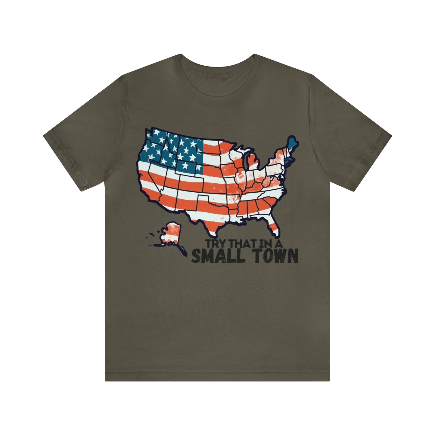 Try That in a Small Town - America Front Graphic - Aldean - Unisex Classic T-Shirt