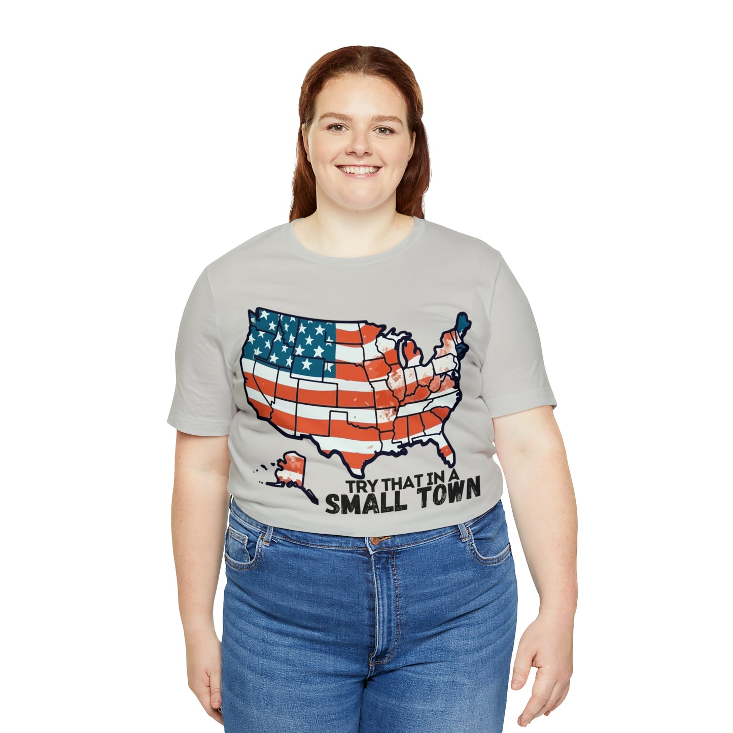 Try That in a Small Town - America Front Graphic - Aldean - Unisex Classic T-Shirt