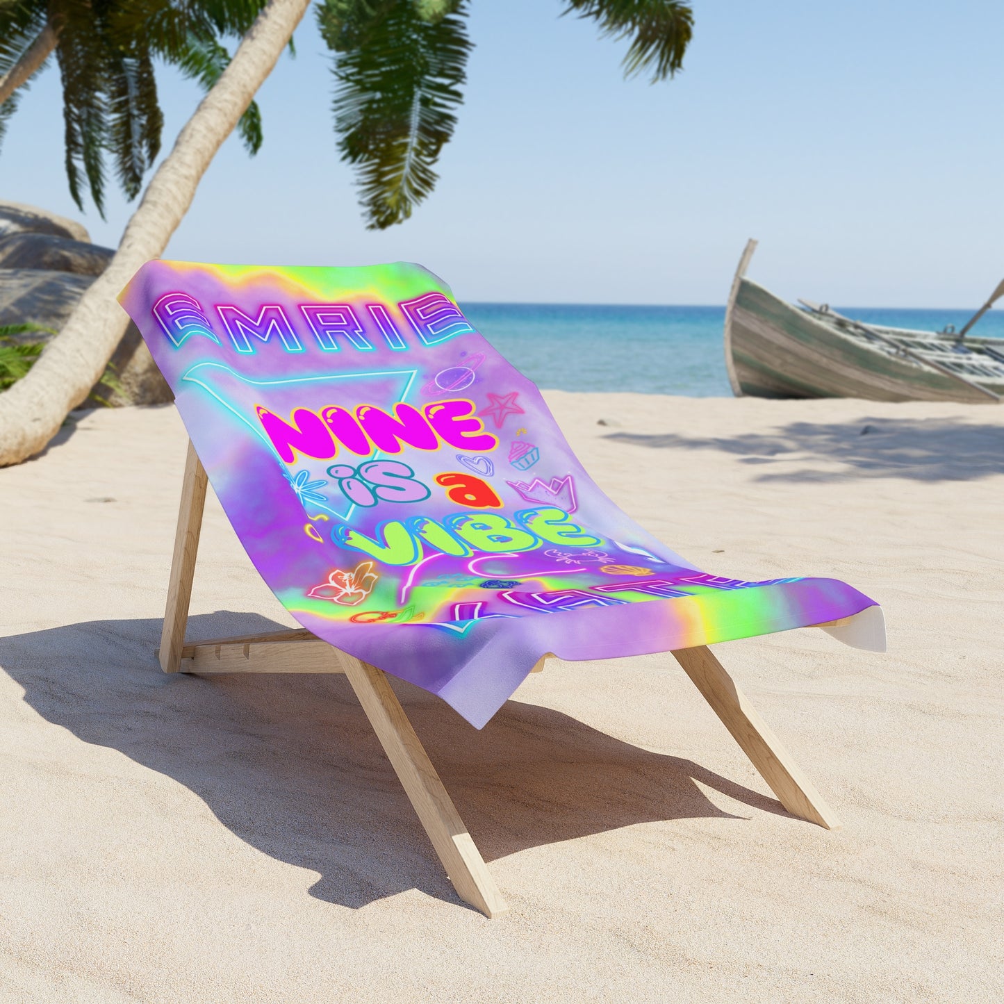 Emrie Custom Beach Towel