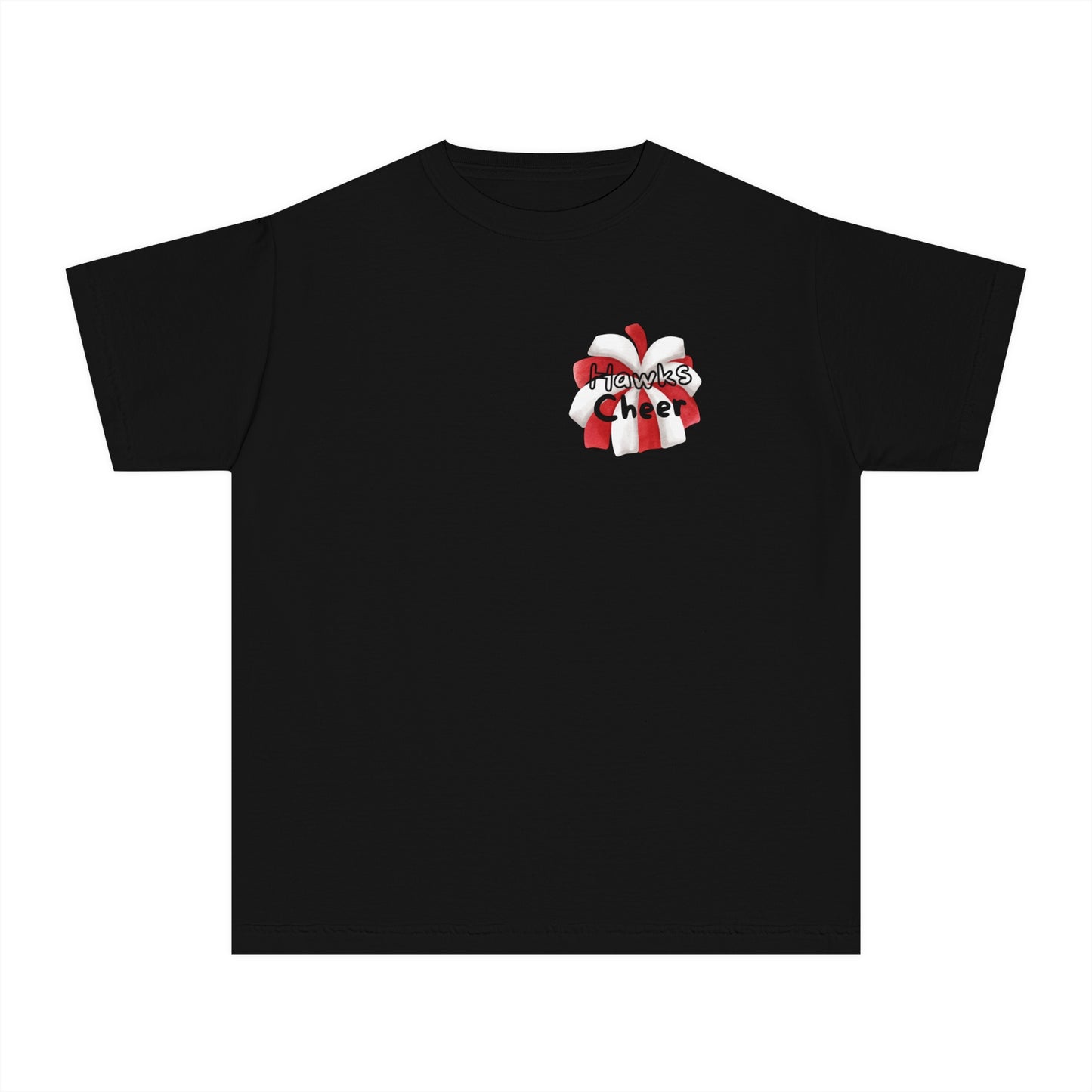 Youth Fun Hawks Cheer Tee