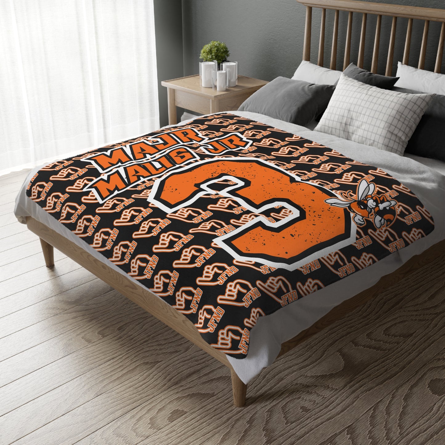 MaJr Double Sided Jackets Custom Blanket