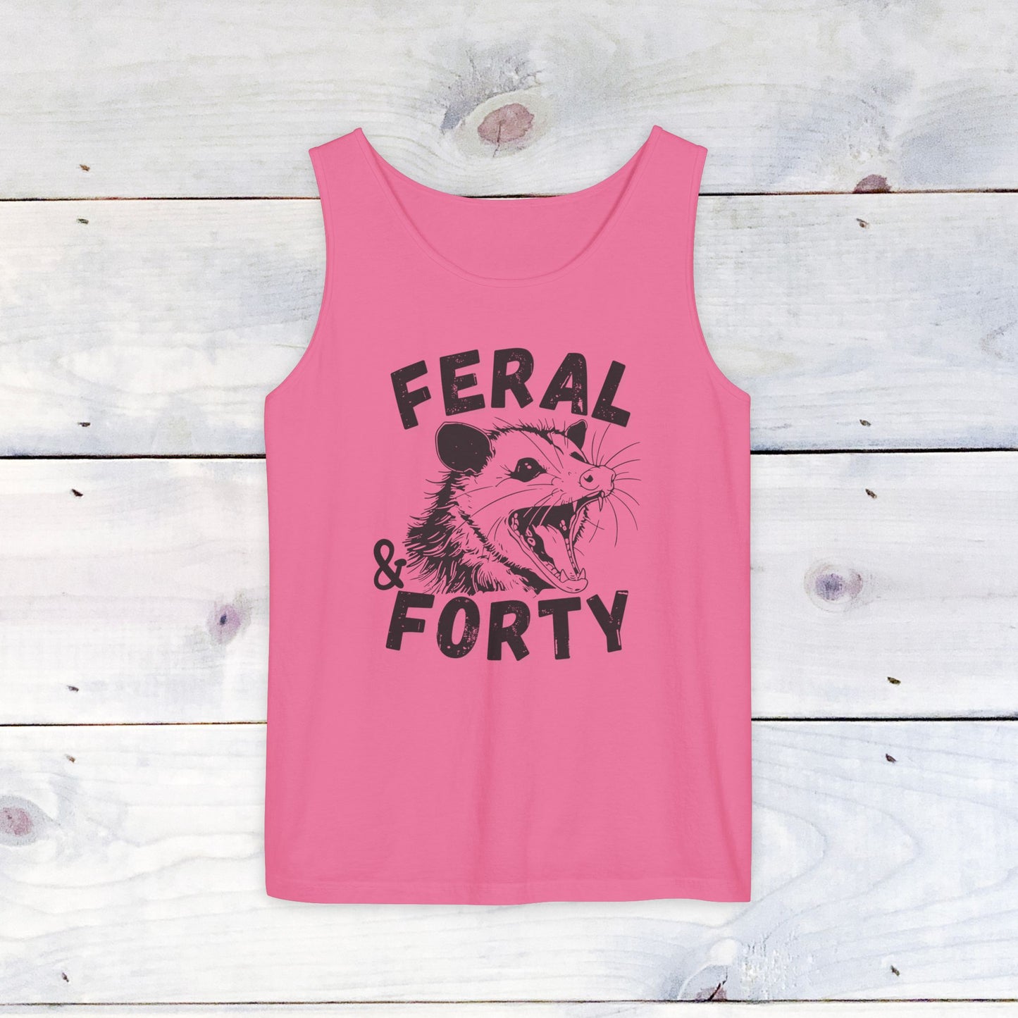 Feral & Forty Comfort Colors Tank Top