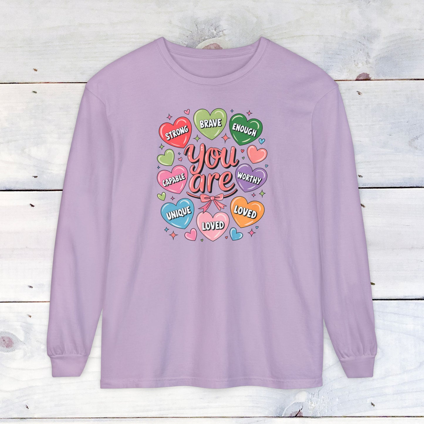 You are Loved Comfort Colors Long Sleeve T-Shirt