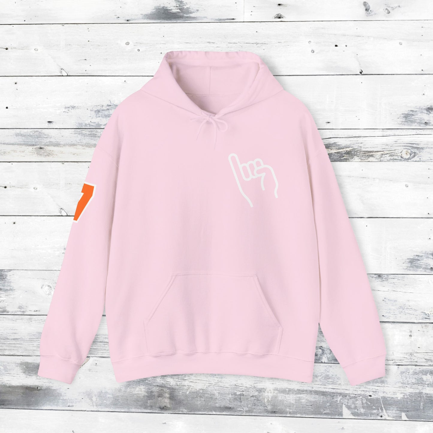 Custom Number Sleeve Jackets Stinger Hoodie Front - Old School R back