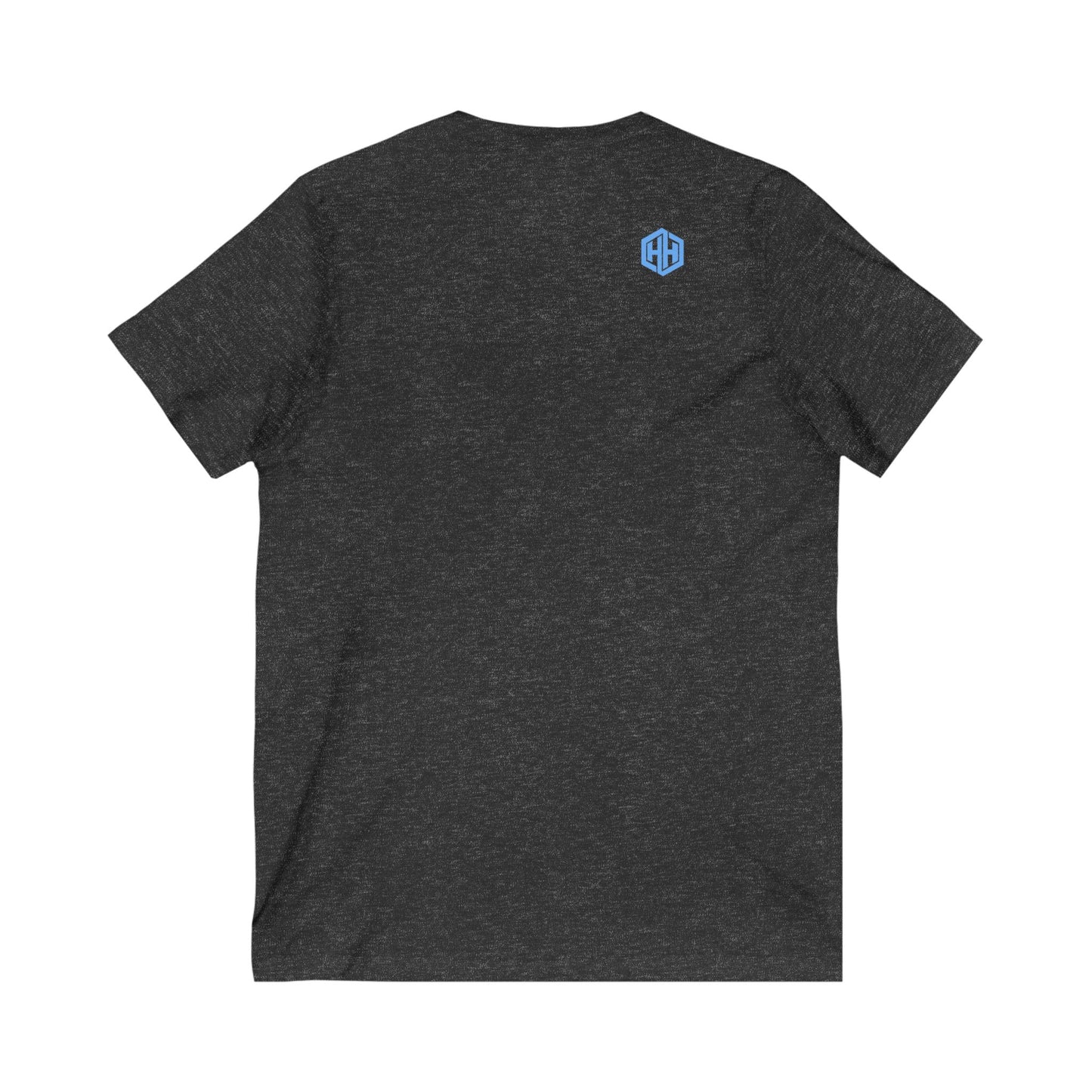 Hamm Repeat Unisex V-Neck Tee, mini logo on back