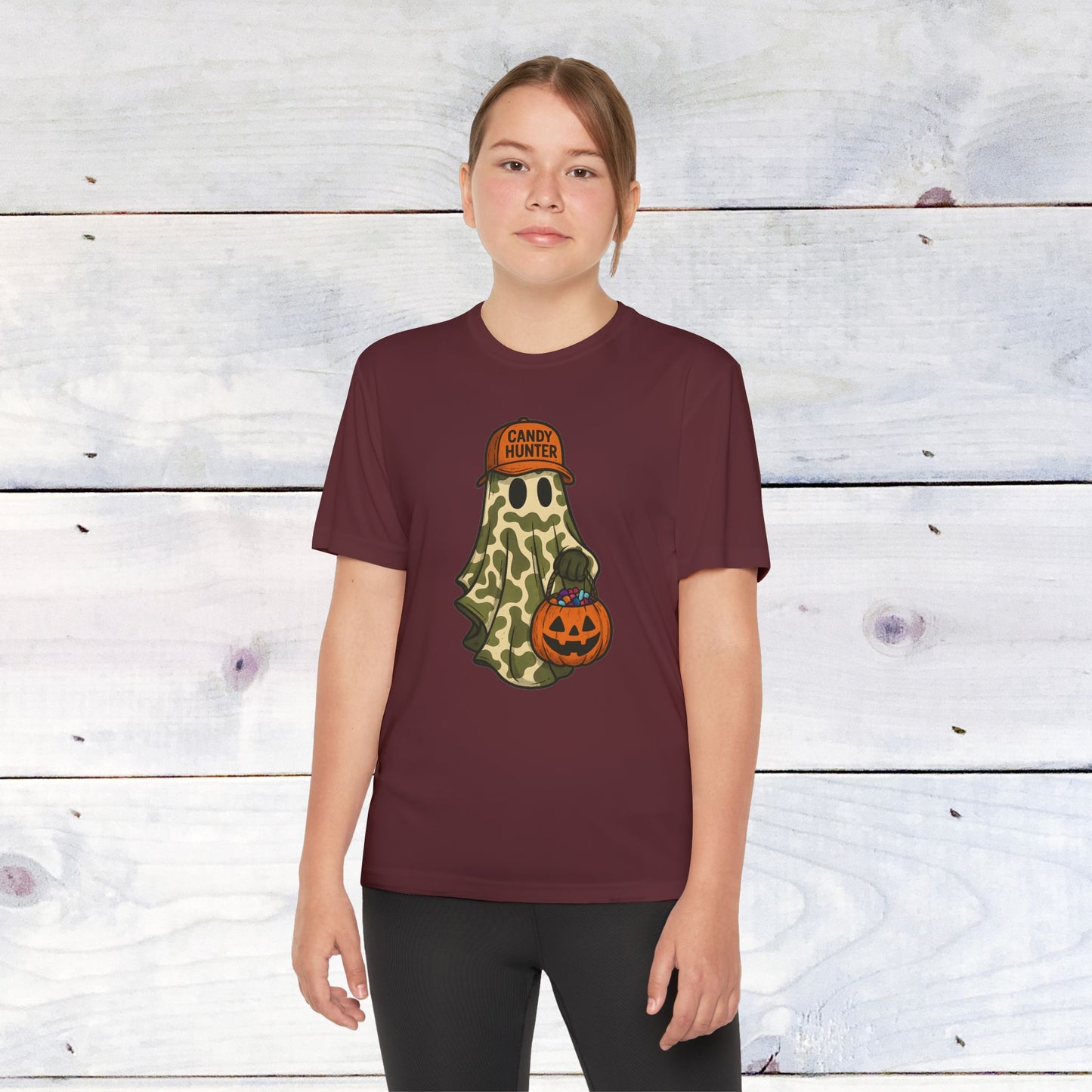 Candy Hunter Youth Sport-Tek Shirt