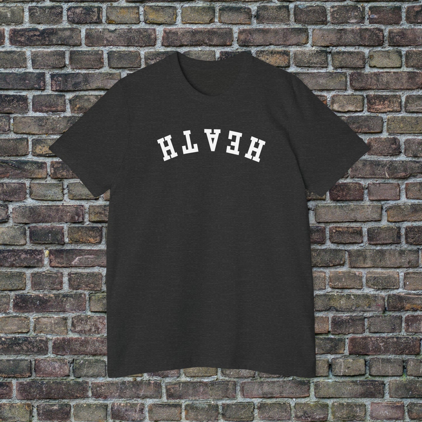 Upside down solid Heath T- Shirt