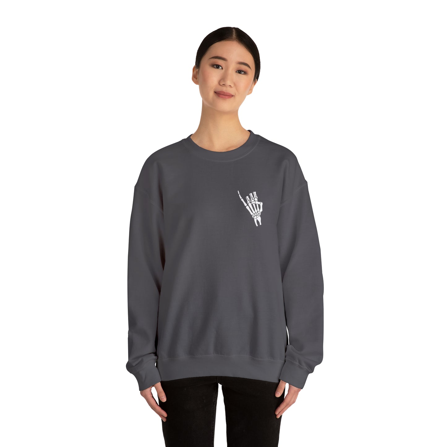 Skelly Stingers Up and Rockwall Back Sweater