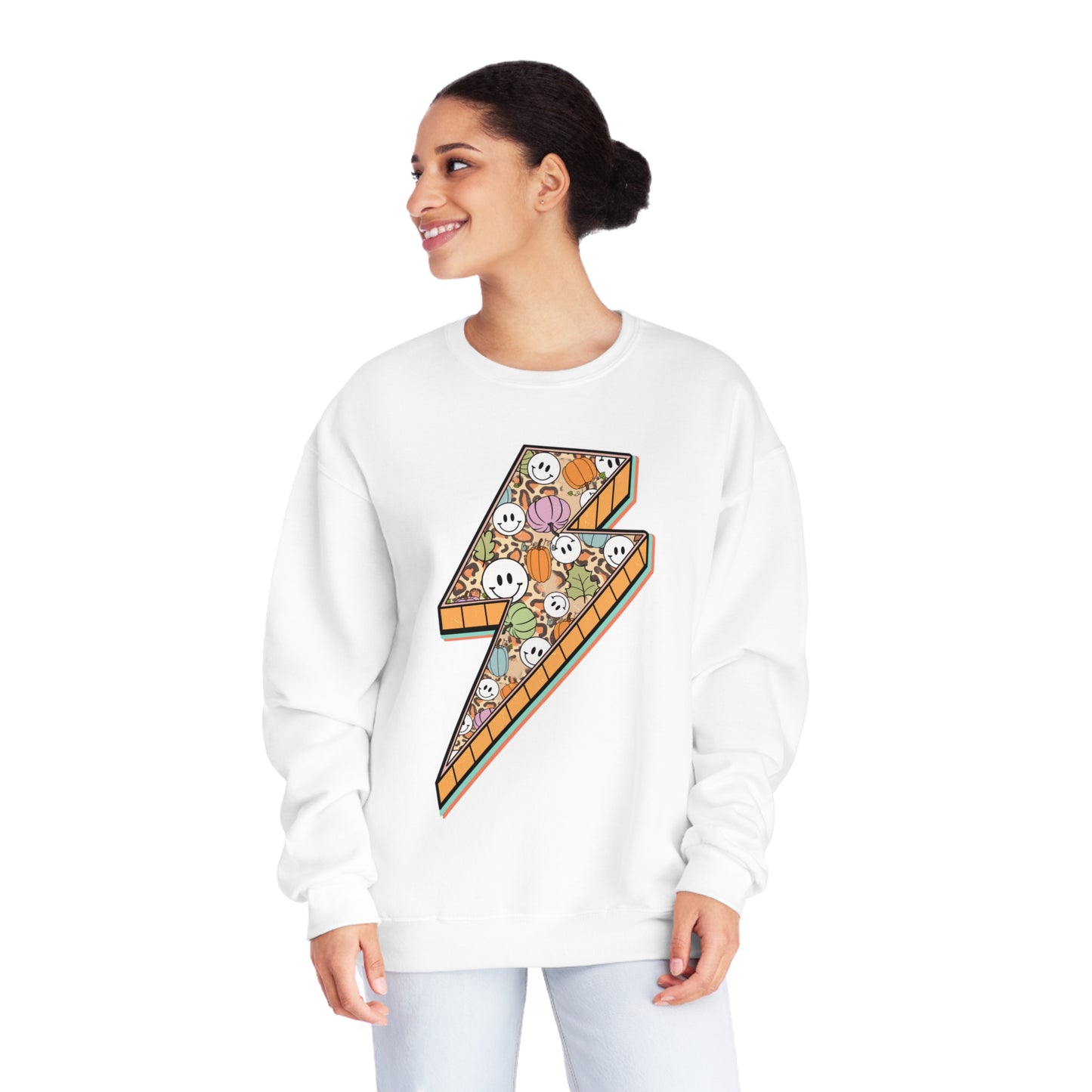 Fall Lightning Bolt Sweater