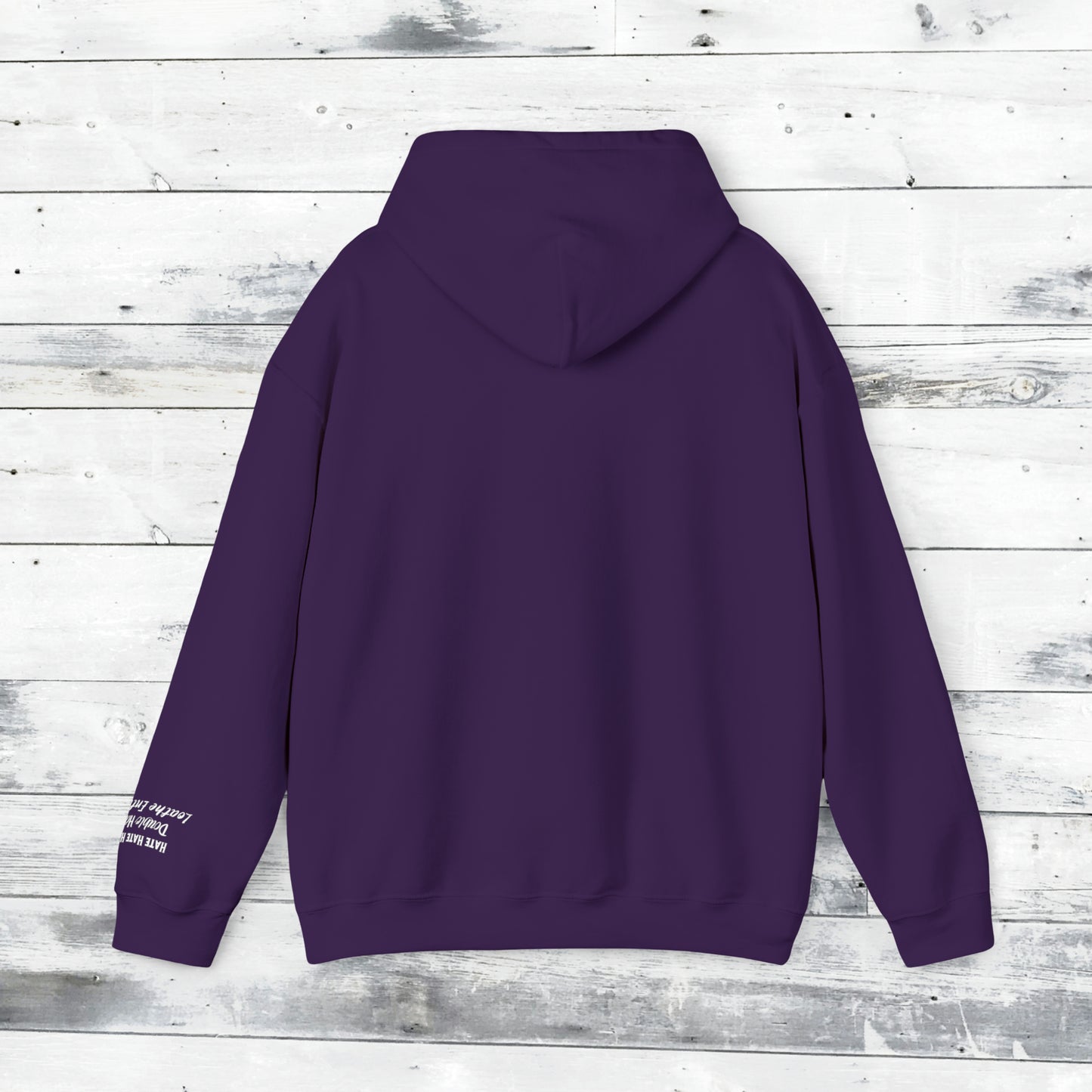 GRINCH HOODIE - LOATHE ENTIRELY QUOTE LEFT CUFF