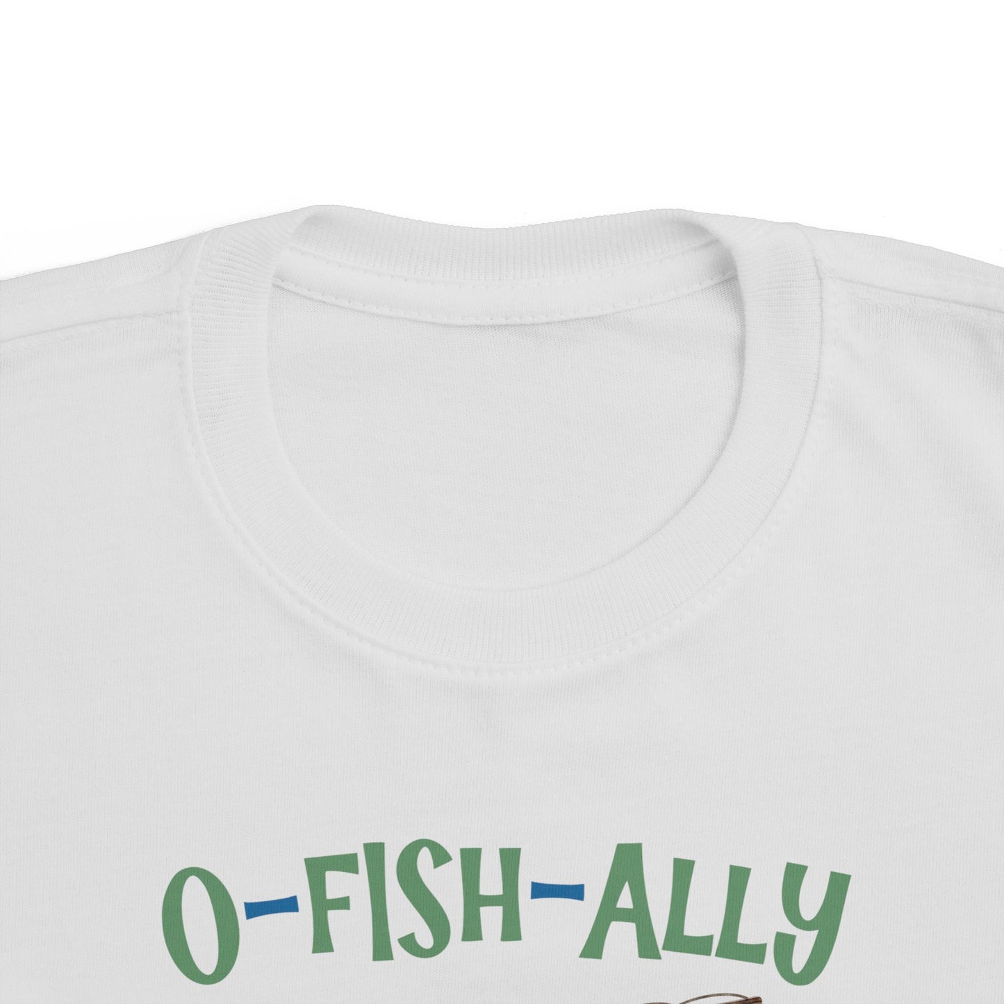 O-Fish-Ally Personalized First Birthday Custom Tanner Jersey T-Shirt