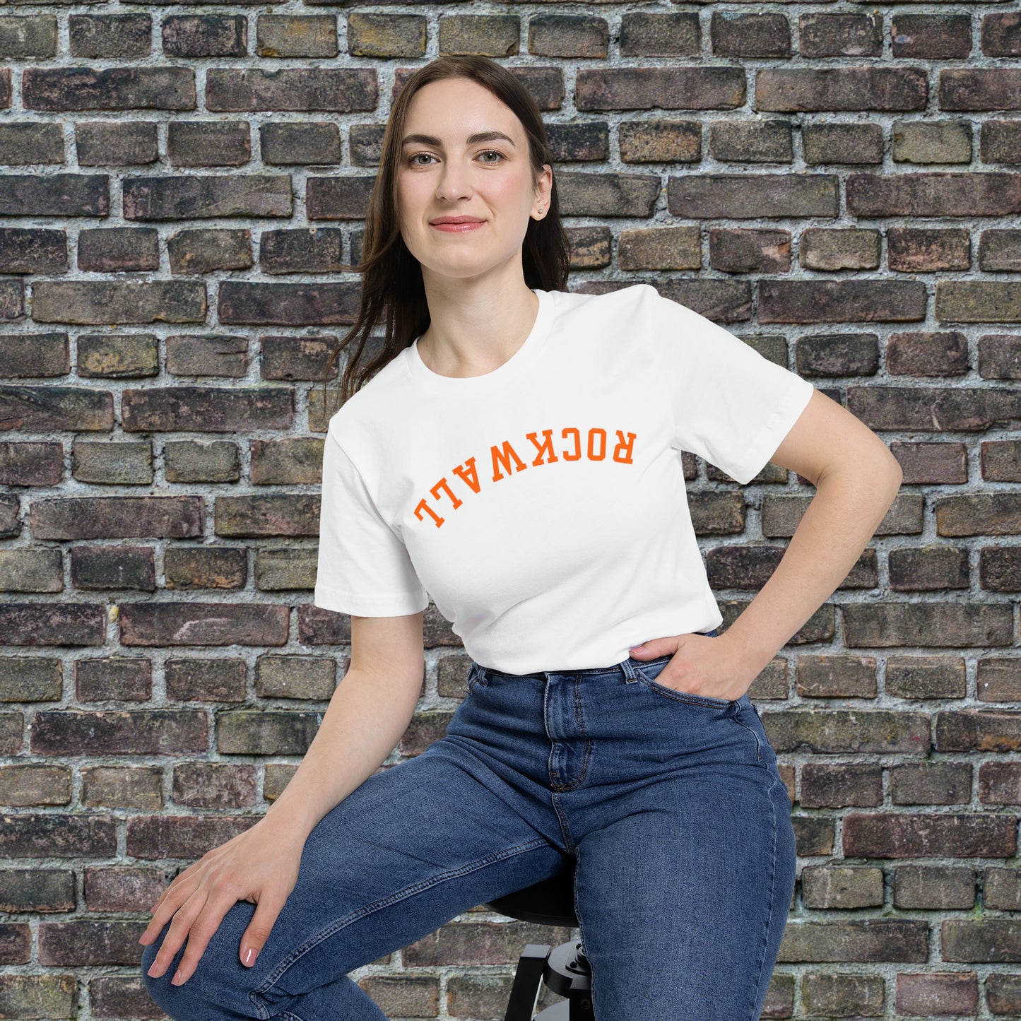 Upside Down Rockwall T Shirt