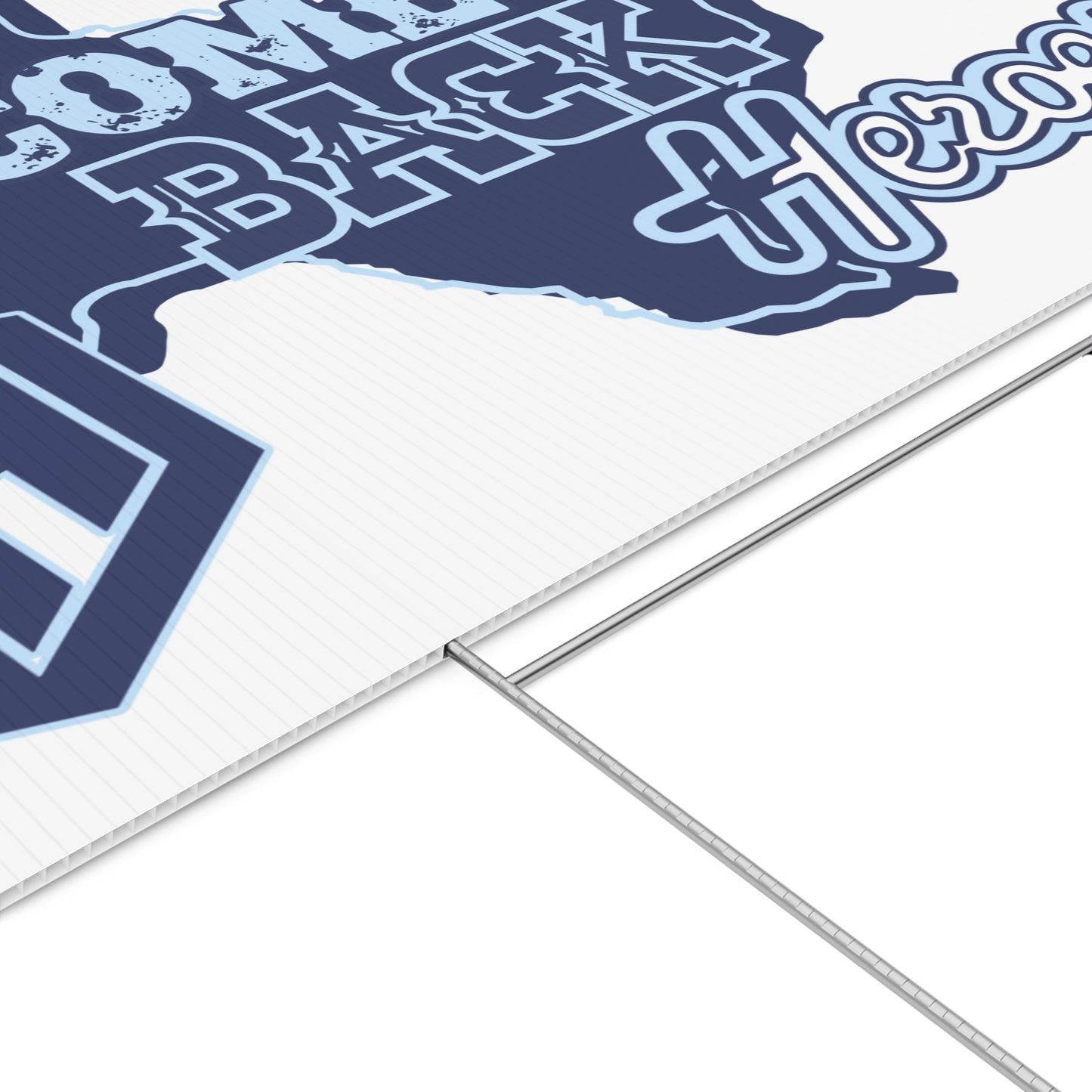 White Hamm Yard Sign - Meet the Teacher